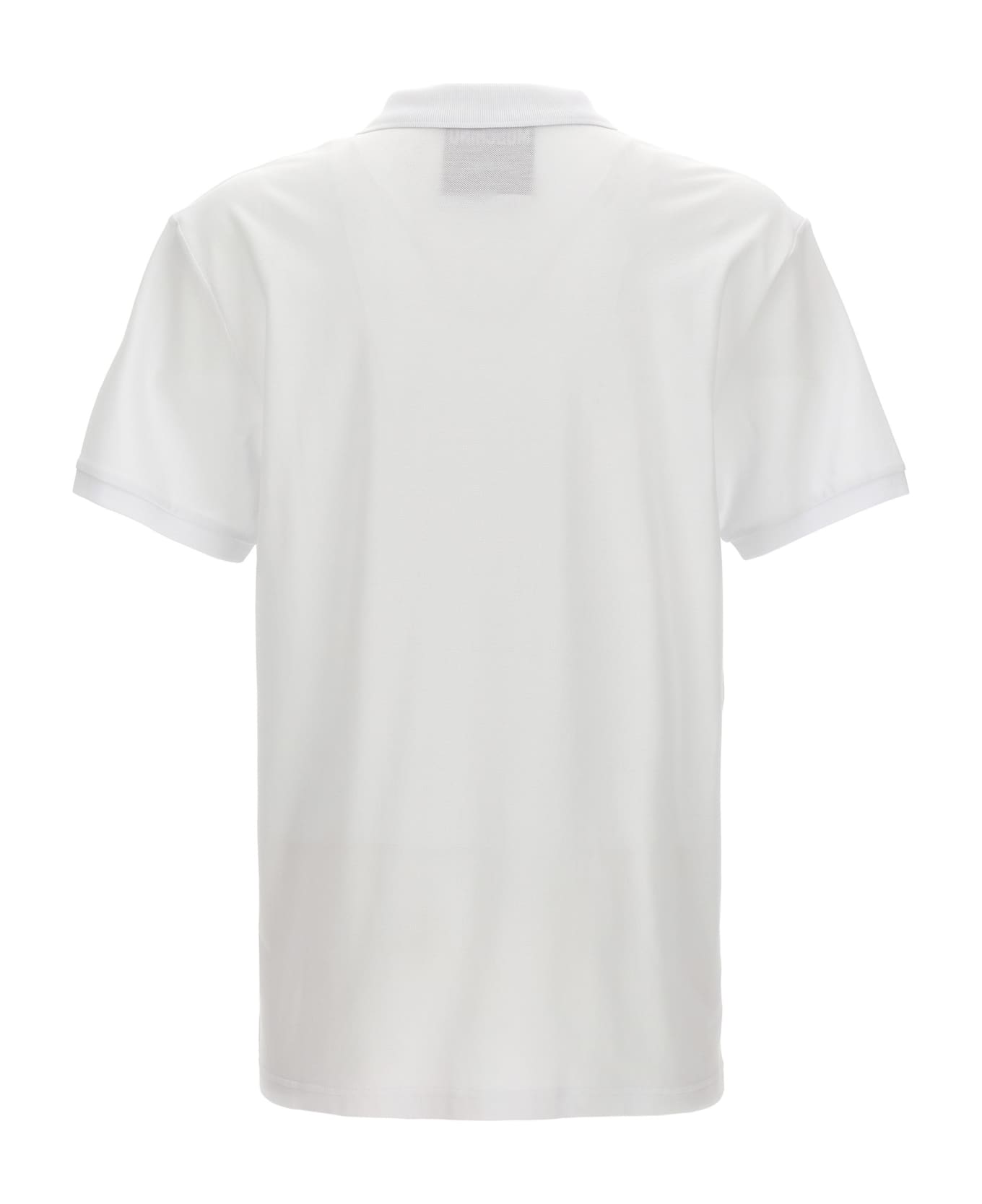 Moschino 'in Love We Trust' Polo Shirt - White