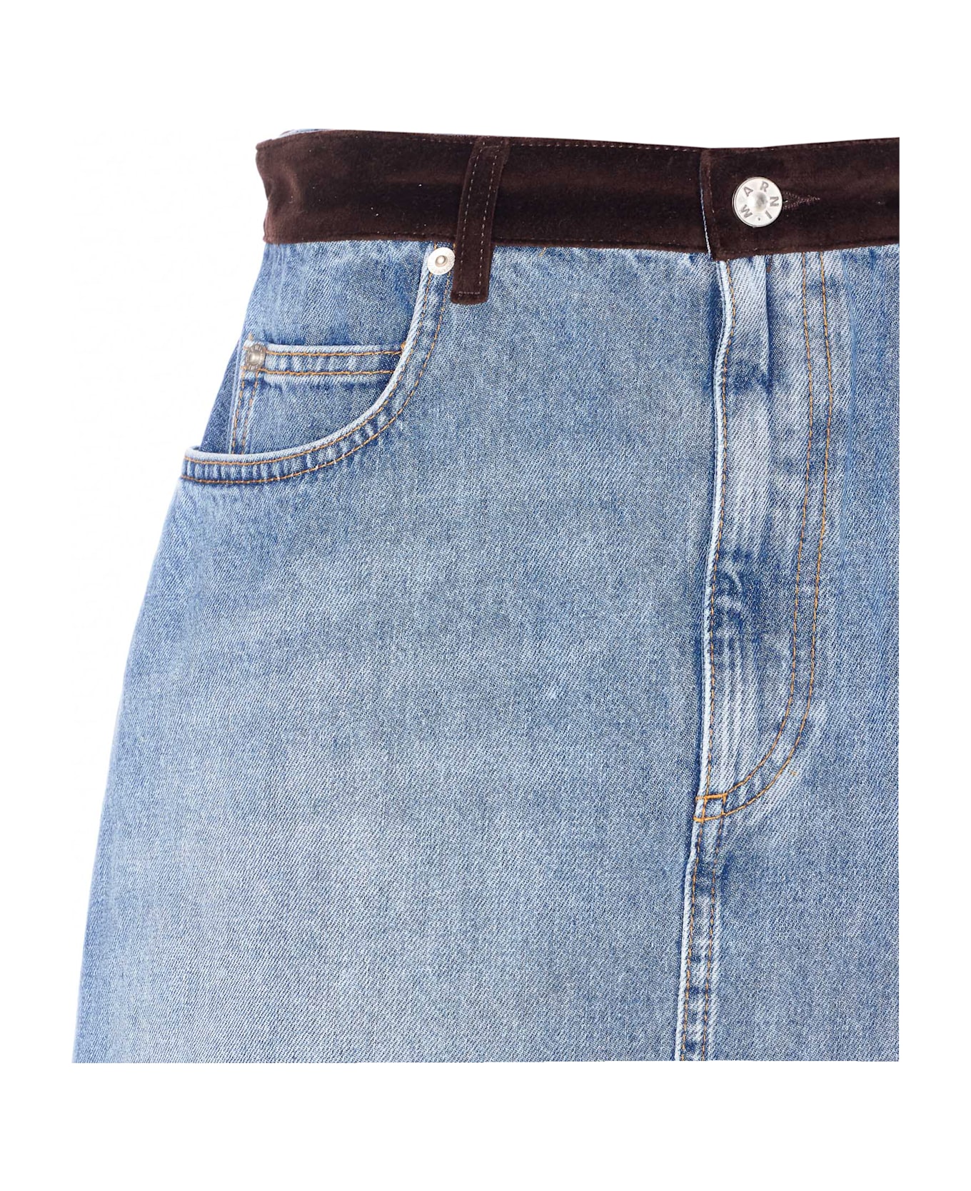 Marni Denim Skirt - Blue スカート