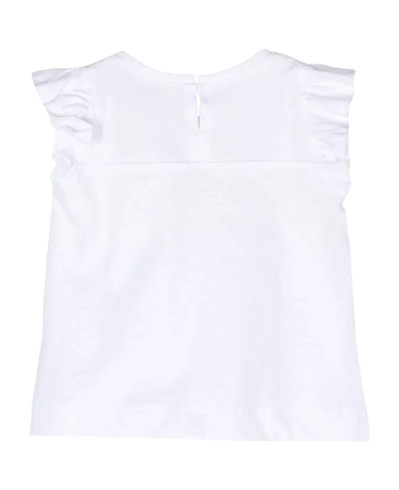 Chiara Ferragni White T-shirt Baby Girl - Bianco