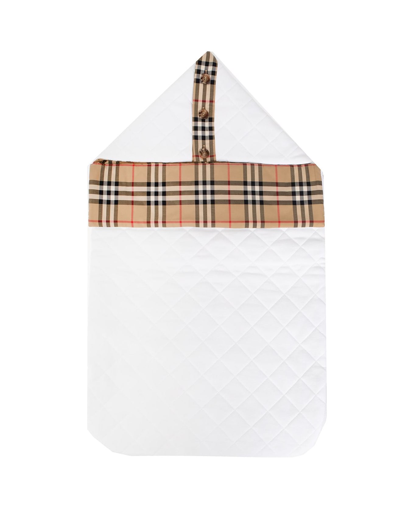 Burberry 'iggy' Baby Sleeping Bag - Bianco