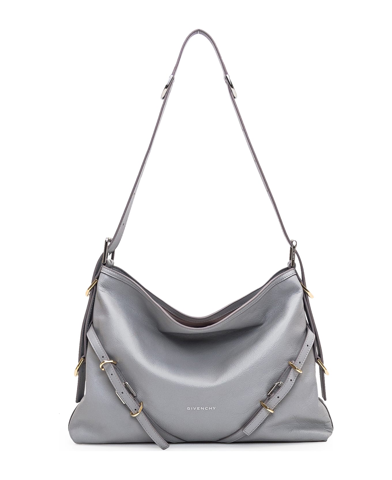 Givenchy Voyou Shoulder Bag - Light Grey