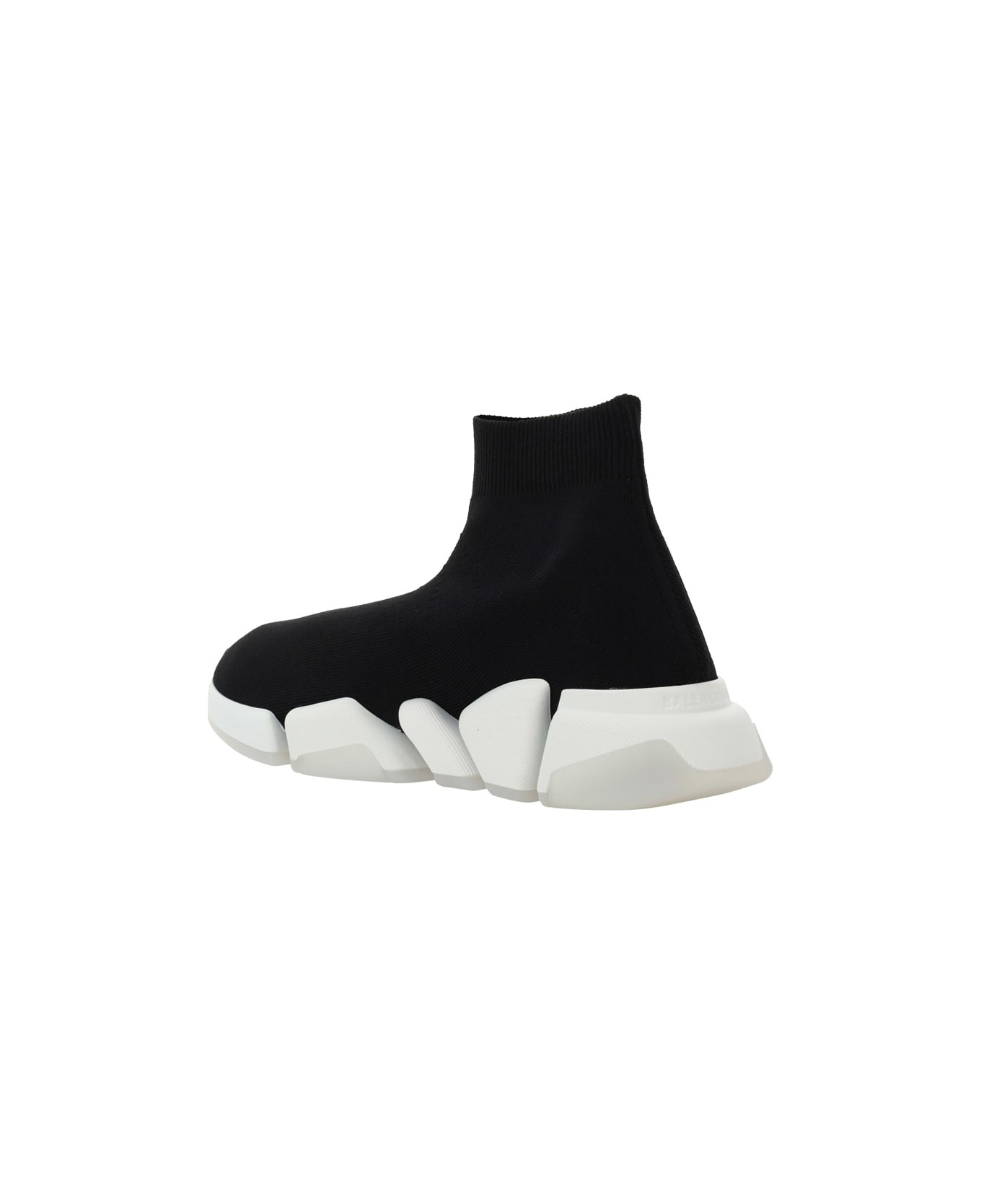 Balenciaga Speed Sneakers - Black/white/trasparent