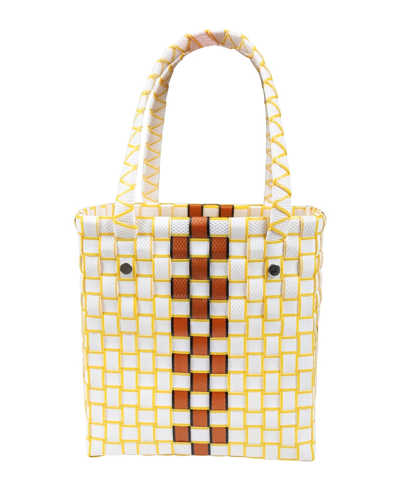 Marni White Bag For Girl With Logo - Ivory アクセサリー＆ギフト