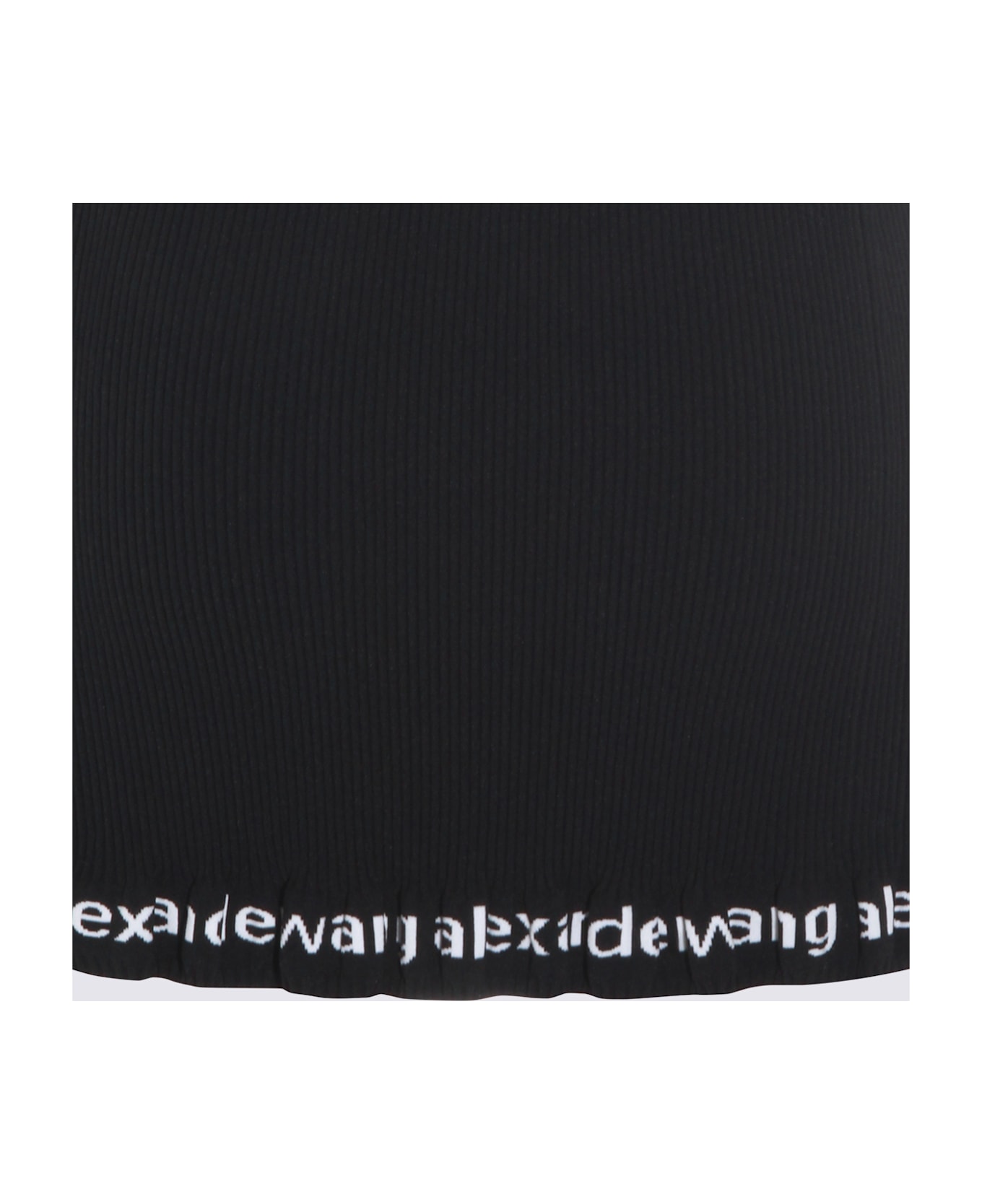Alexander Wang Black Cotton Skirt - Black