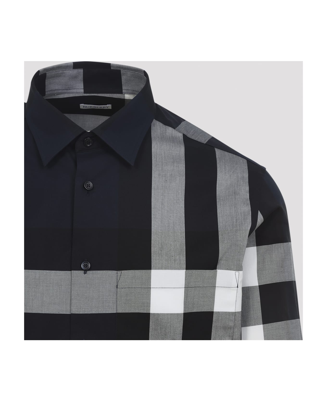 Burberry Summerton Shirt - Navy Ip Check