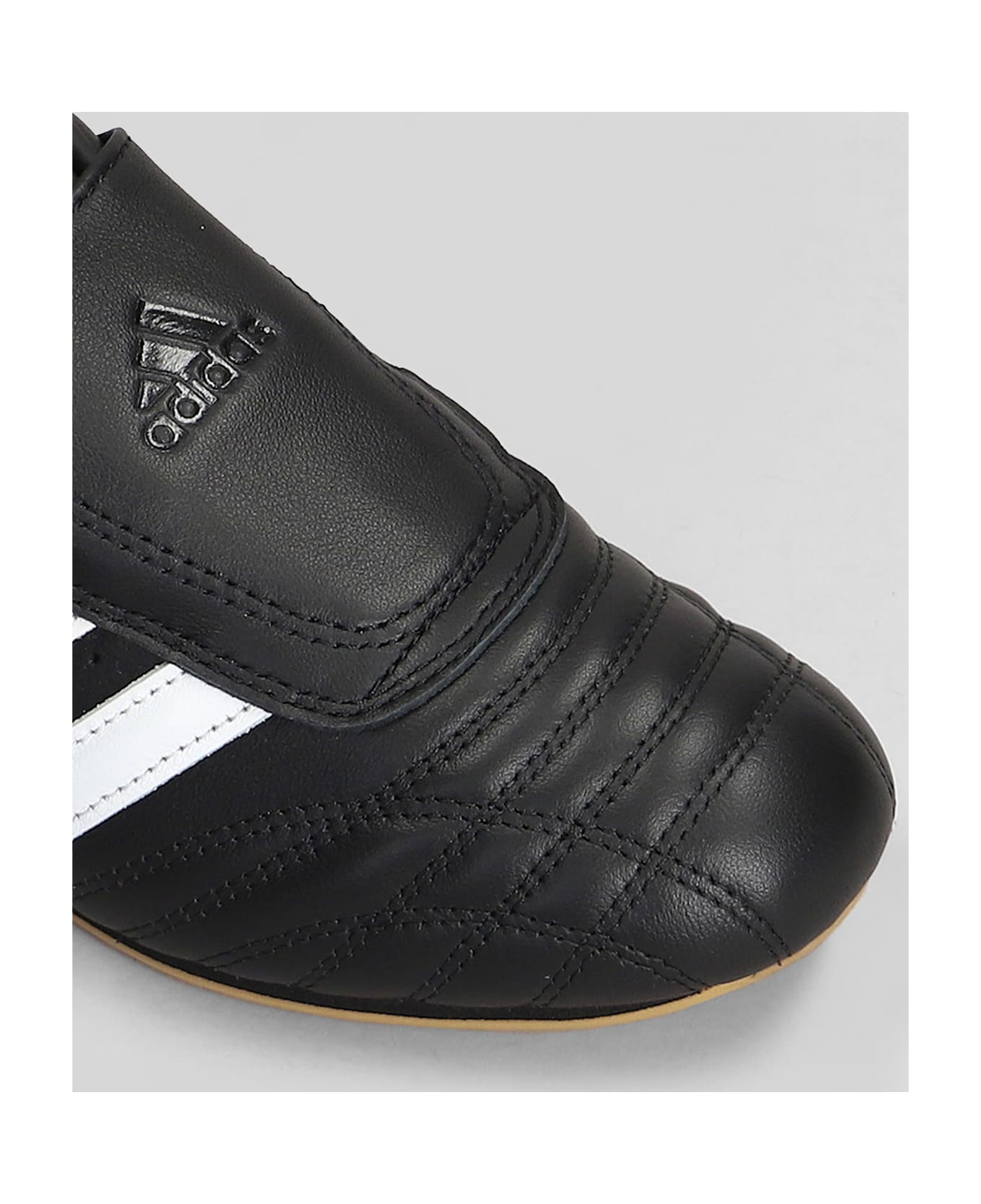 Adidas Taekwondo Sneakers In Black Leather - black