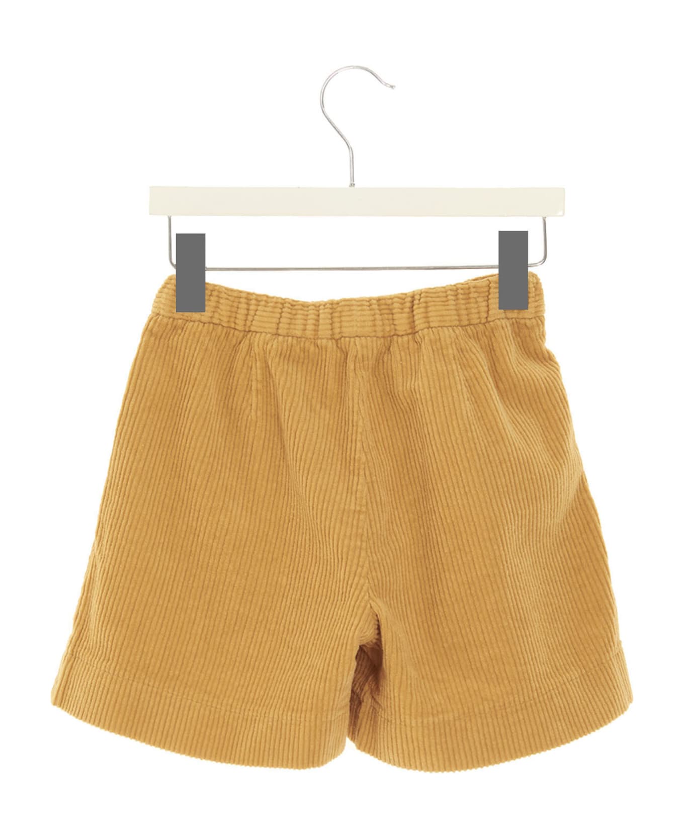 Il Gufo Corduroy Bermuda Shorts - Yellow