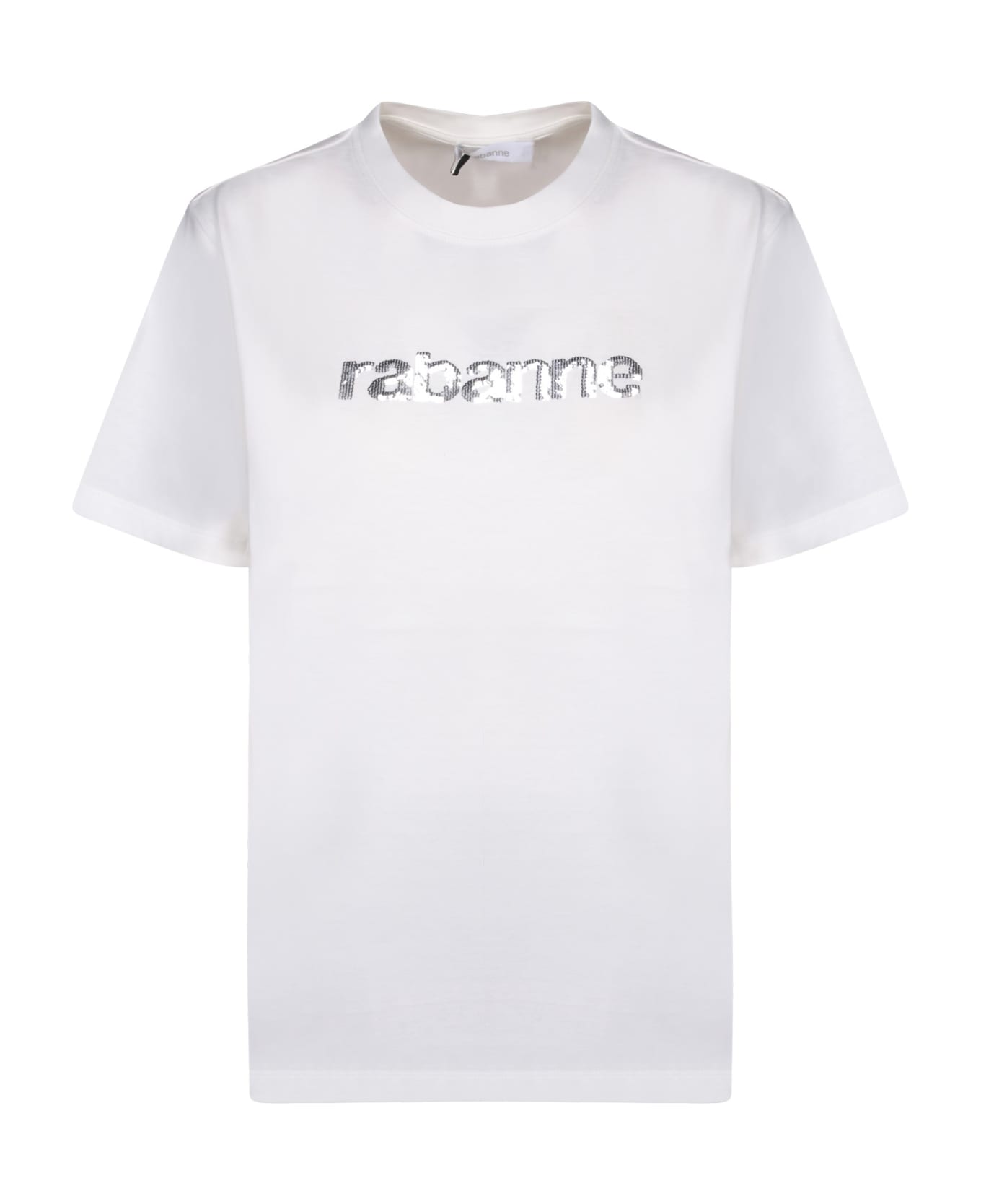 Paco Rabanne White Rabanne Logo T-shirt - White Tシャツ