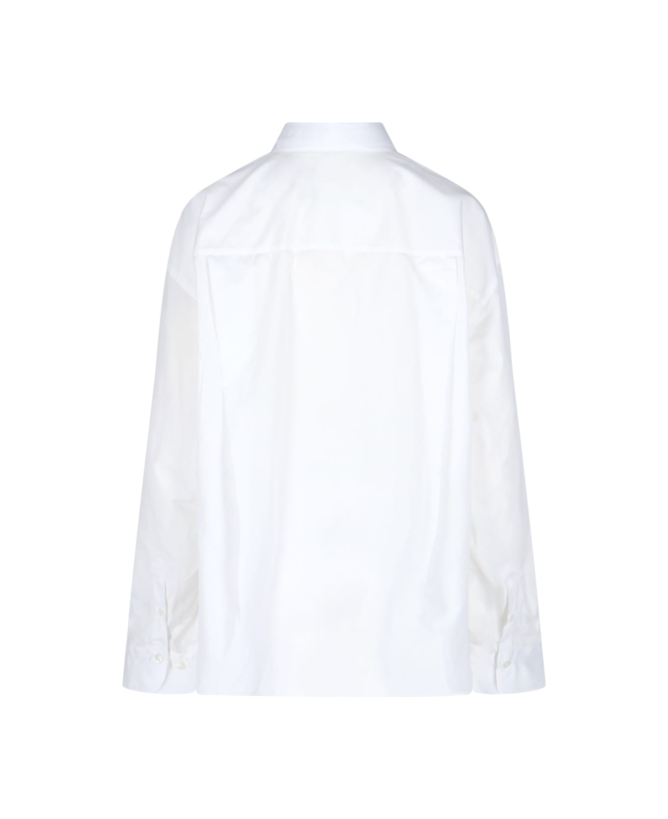 Finamore Oversized Shirt "oriana" - White