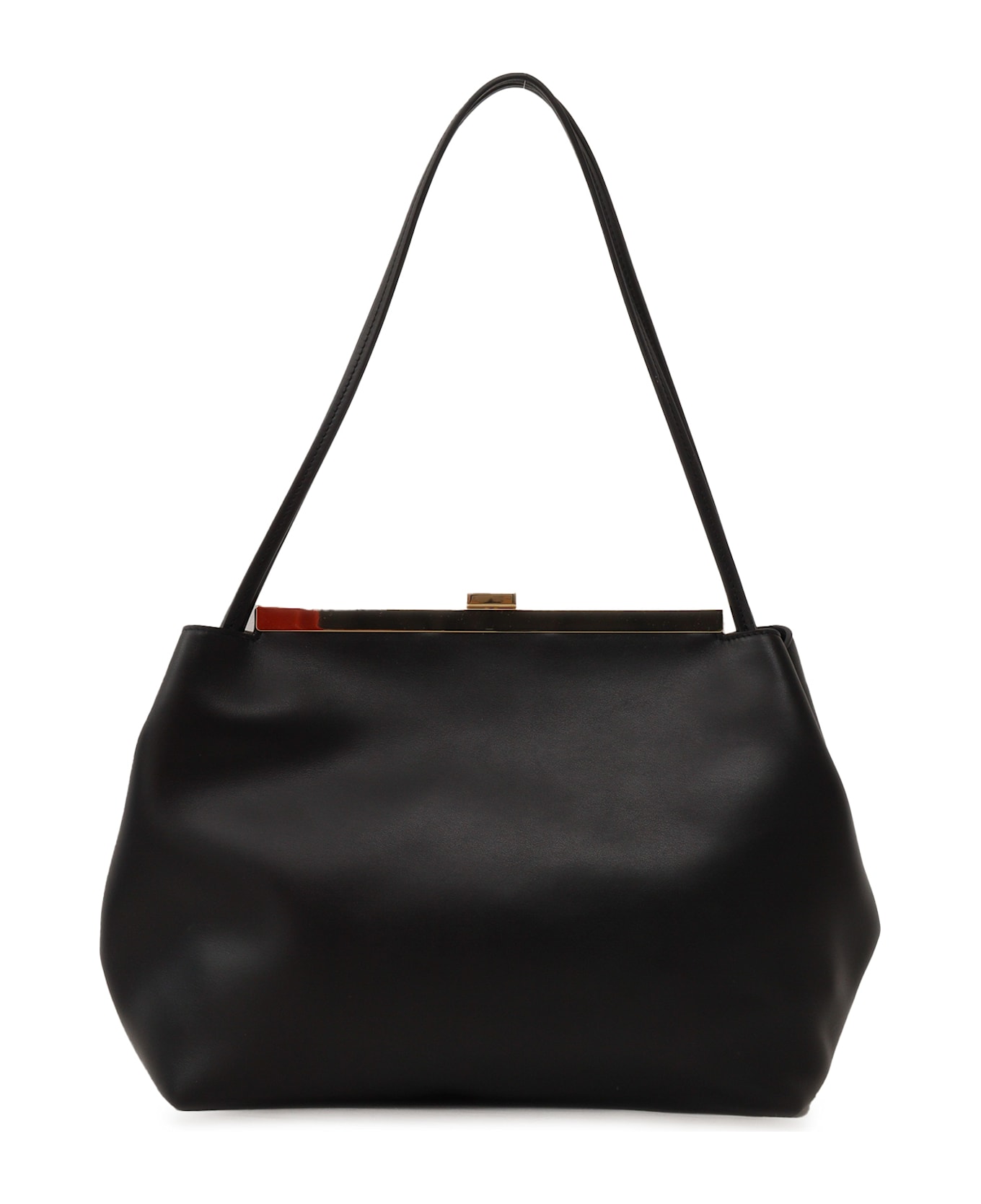 Fabiana Filippi Leather Shoulder Bag - BLACK