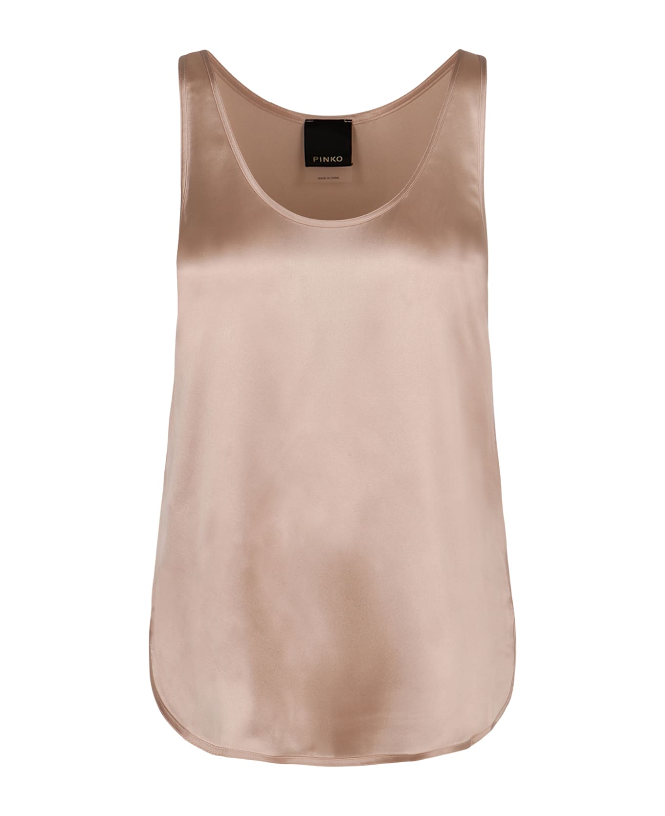 Pinko Satin Tank Top - Pink