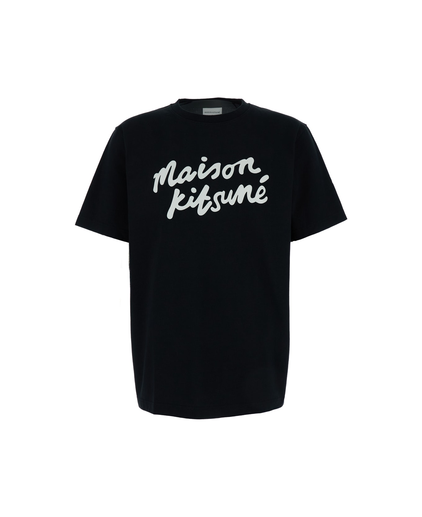 Maison Kitsuné Maison Kitsune Handwriting Comfort Tee-shirt - Black シャツ