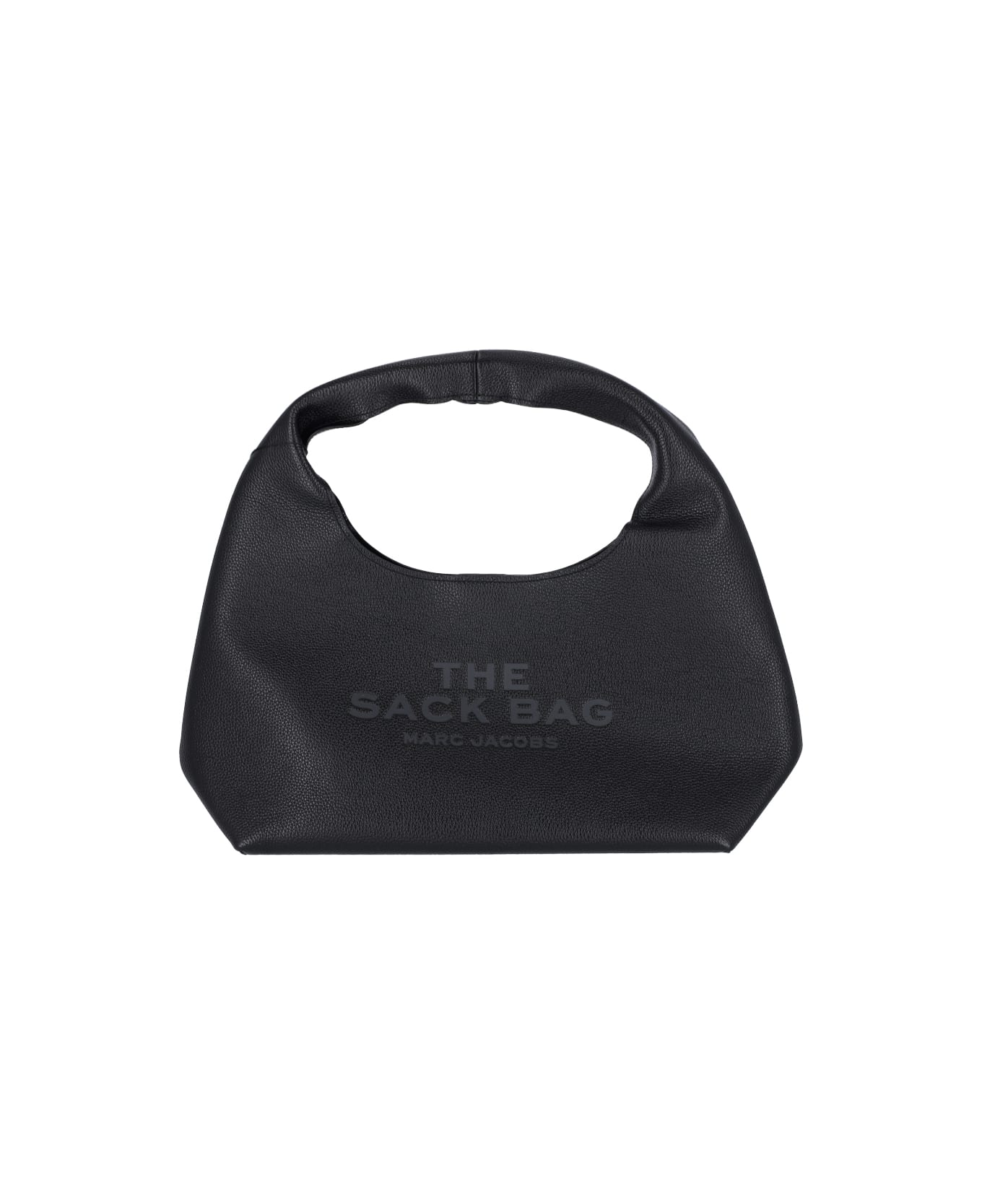 Marc Jacobs 'sack' Black Leather Bag - Black