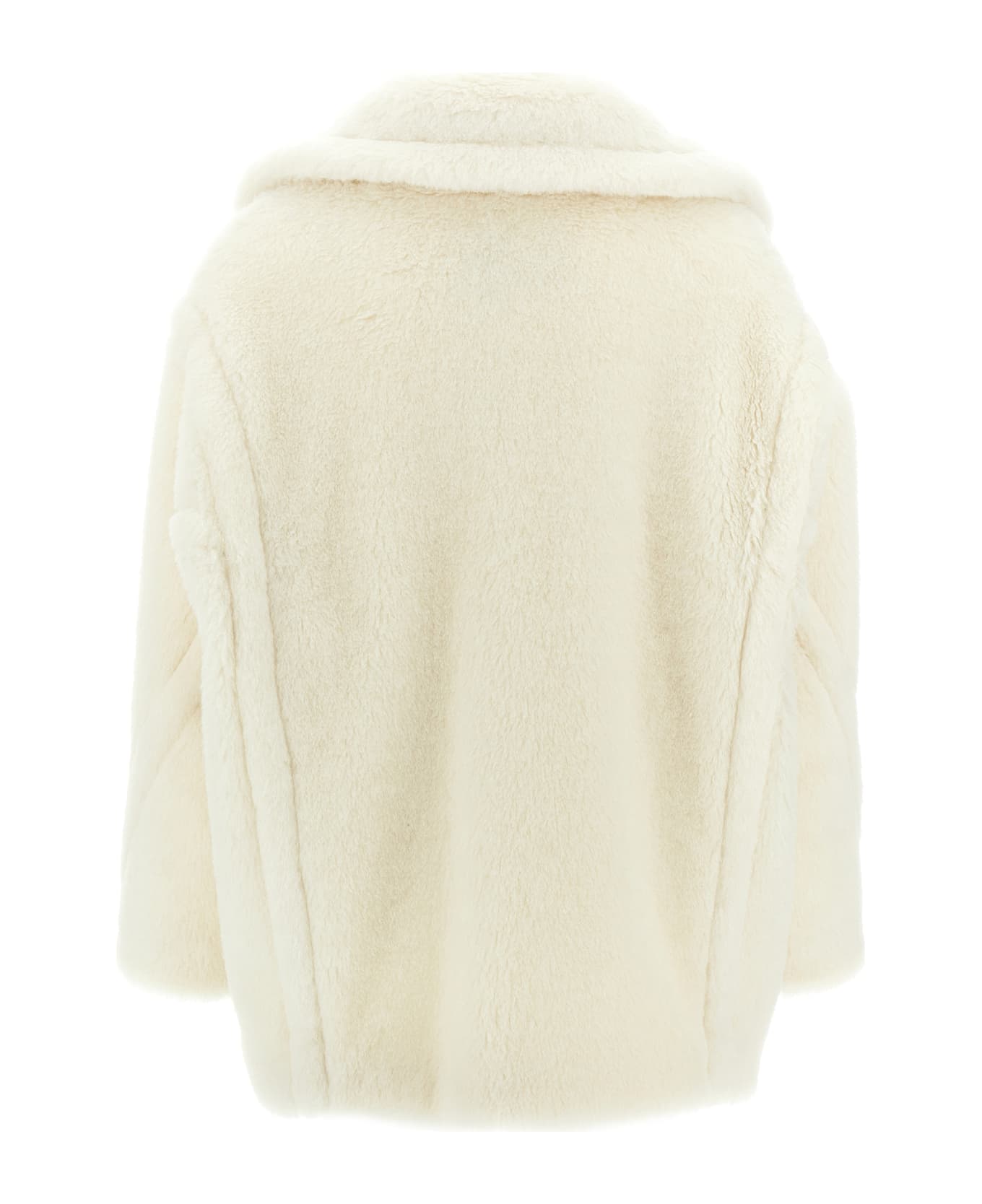 Max Mara 'teddy Bear Icon' Coat - White