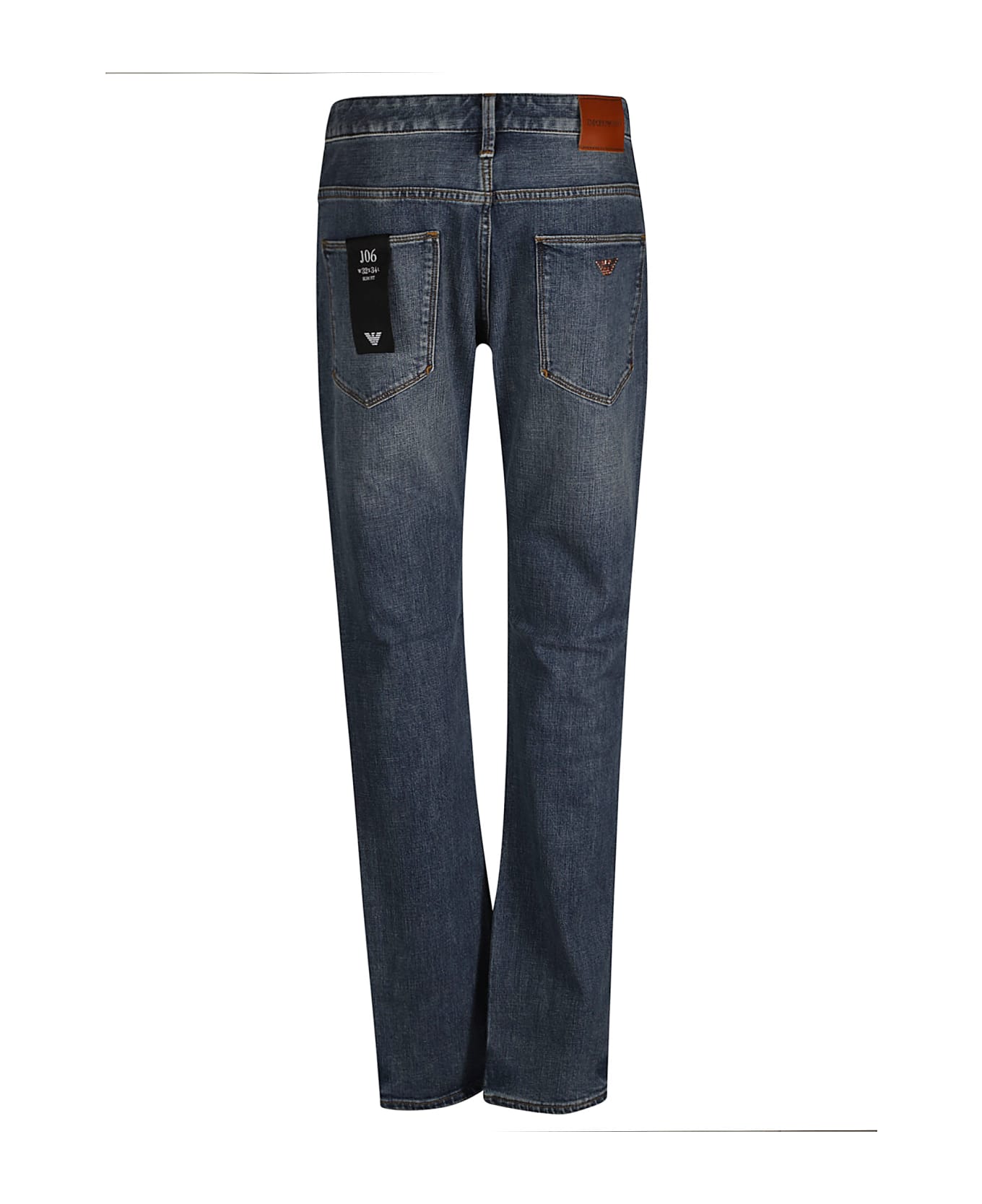 Emporio Armani 5 Pocket J06 Jeans - Blu