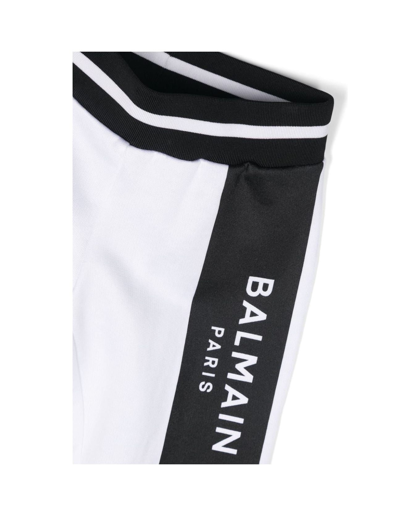 Balmain Completo Con Logo - White