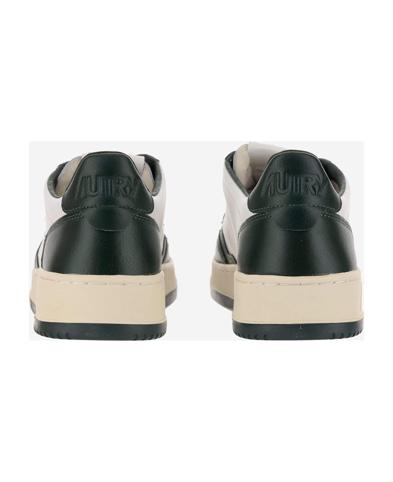 Autry Medalist Color-block Sneakers - Red