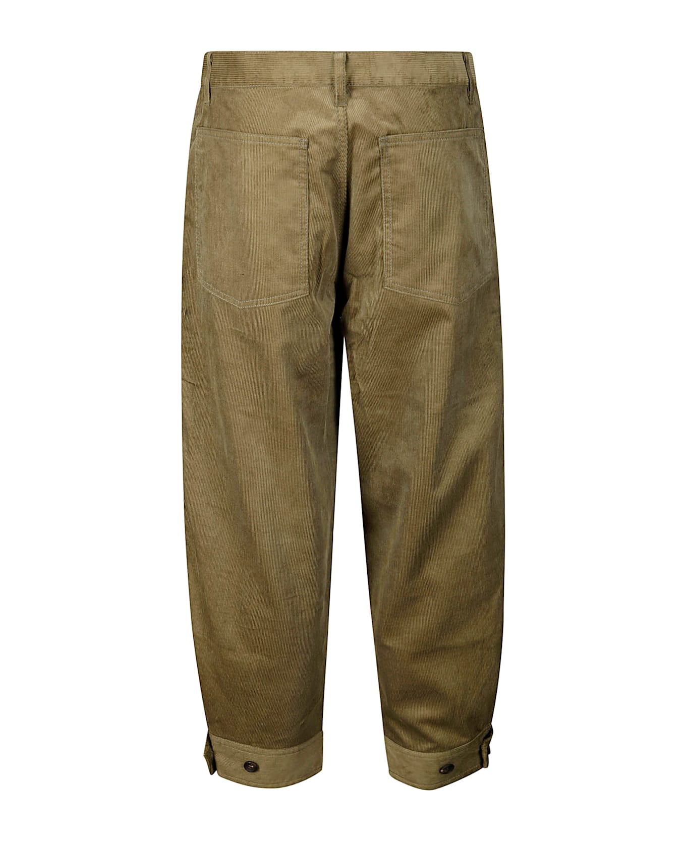 Comme des Garçons Shirt Mens Pants Woven - KHAKI