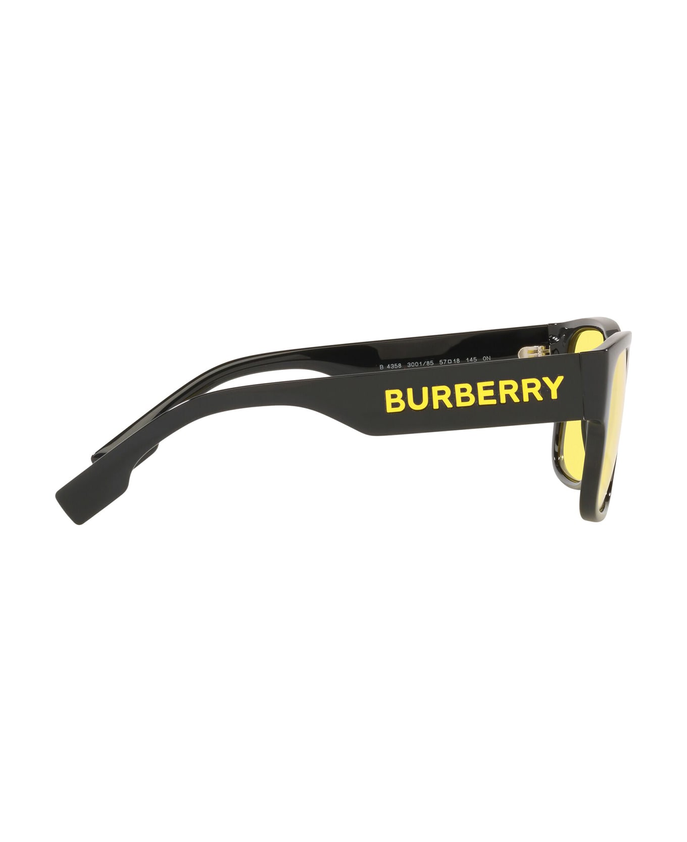 Burberry Eyewear Be4358 Black Sunglasses - Black