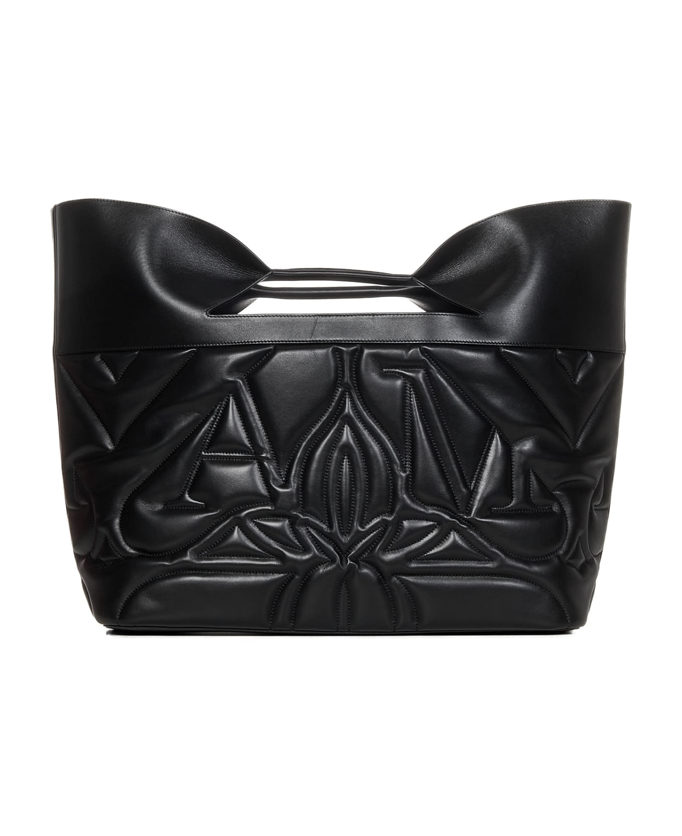 Alexander McQueen The Bow Tote - Black トートバッグ