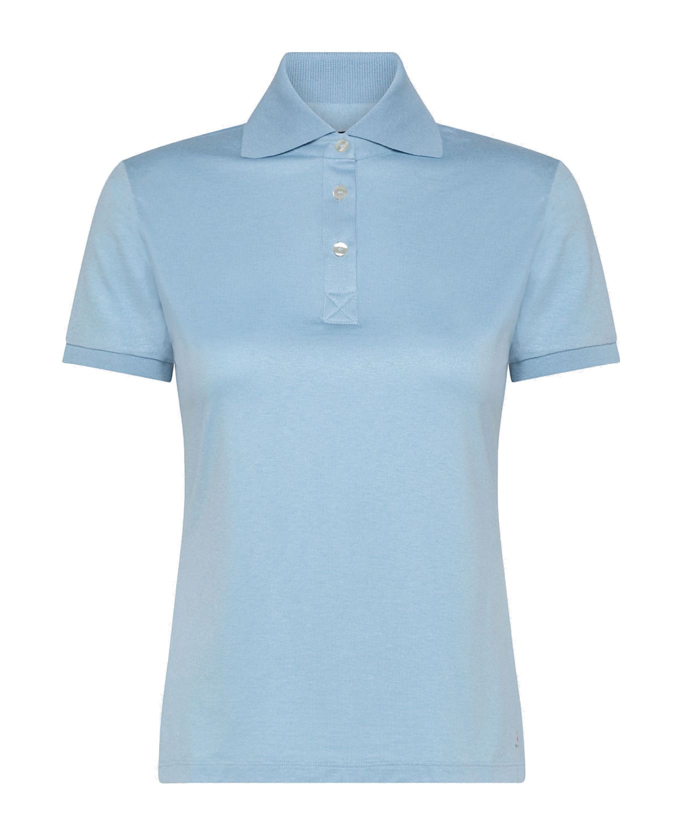 Peuterey Polo With 3 Buttons - AZZURRO