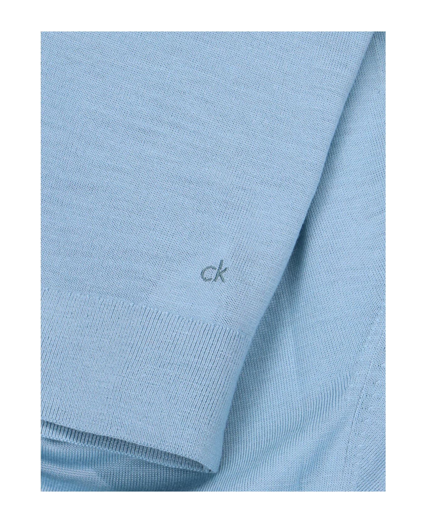 Calvin Klein Basic Sweater - Light Blue
