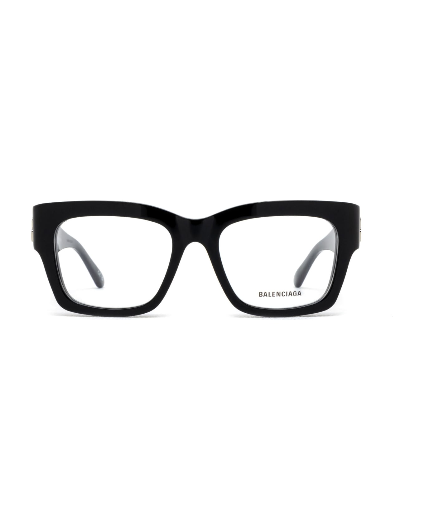 Balenciaga Eyewear Bb0325o Glasses - 001 BLACK BLACK TRANSPARENT アイウェア