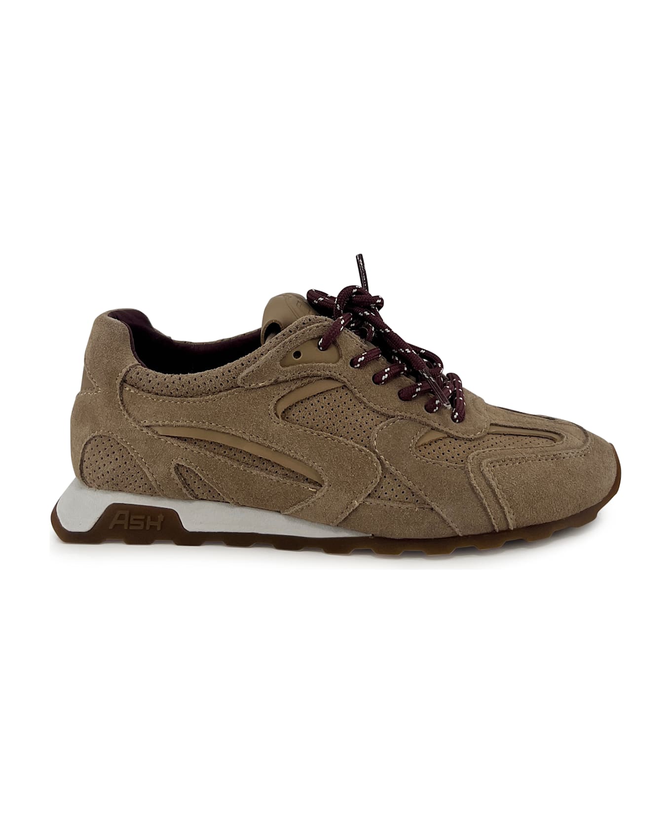 Ash Kasar Sneakers In Suede - Brown