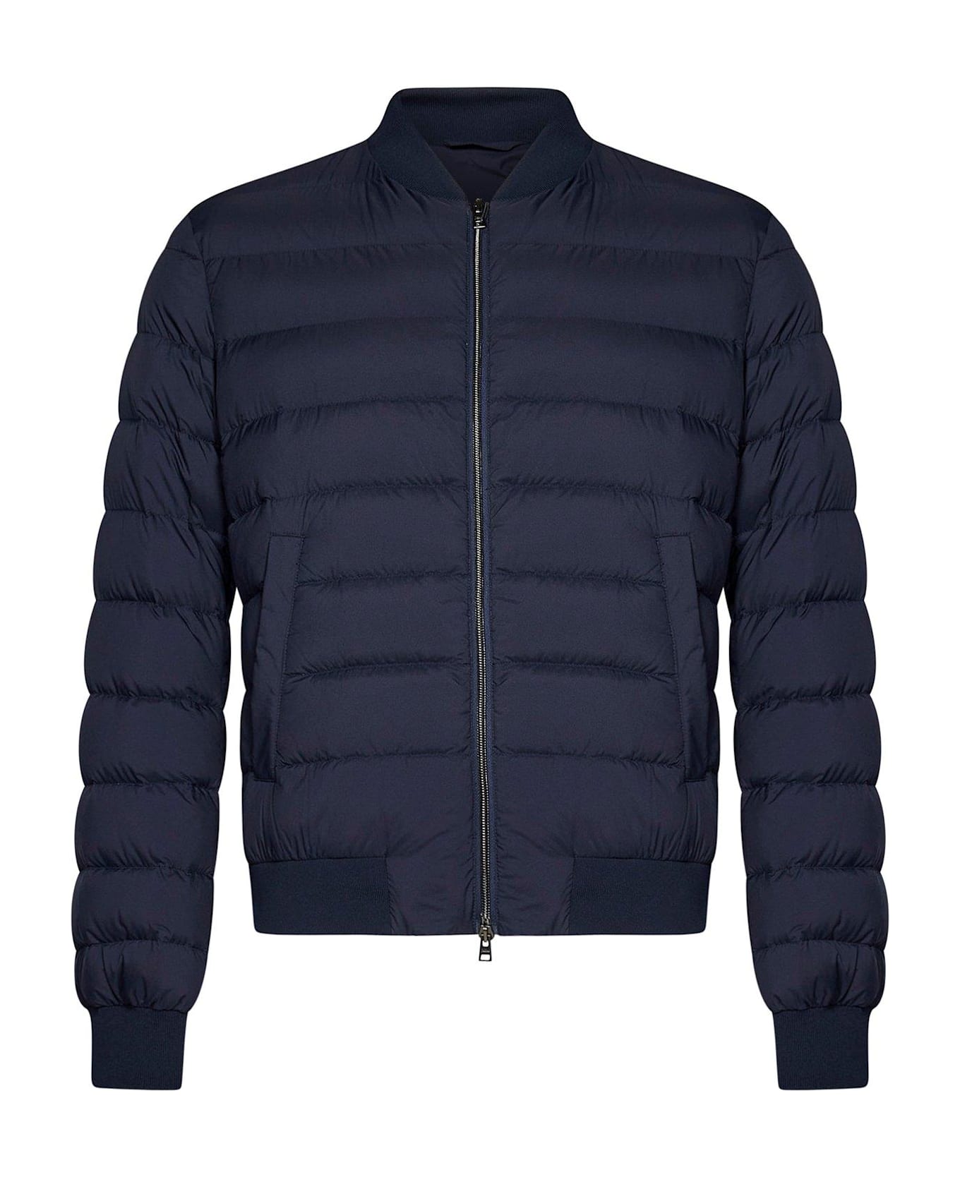 Herno Zip-up Down Jacket - Blue