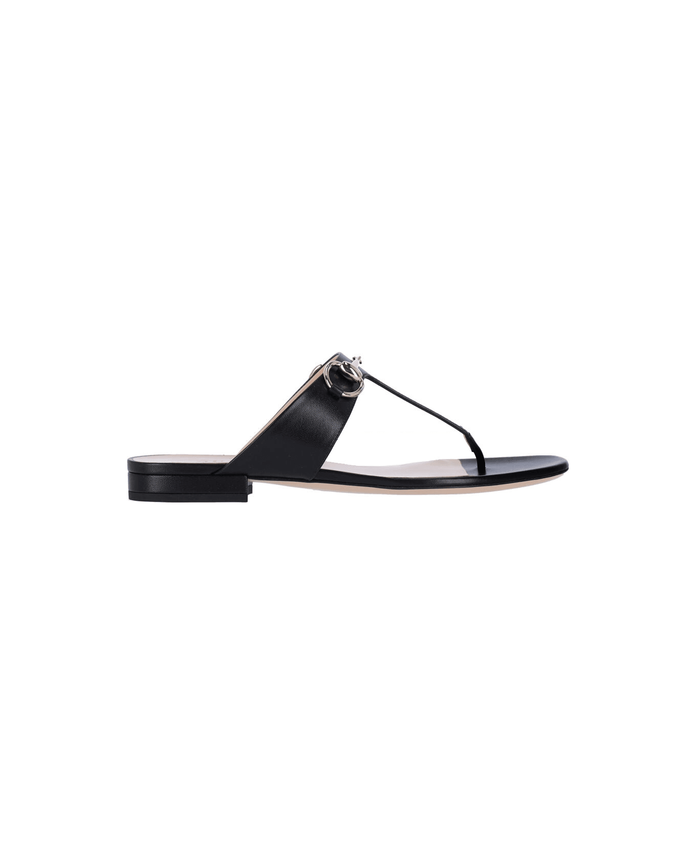 Gucci Sandals With Clamp - Black   サンダル