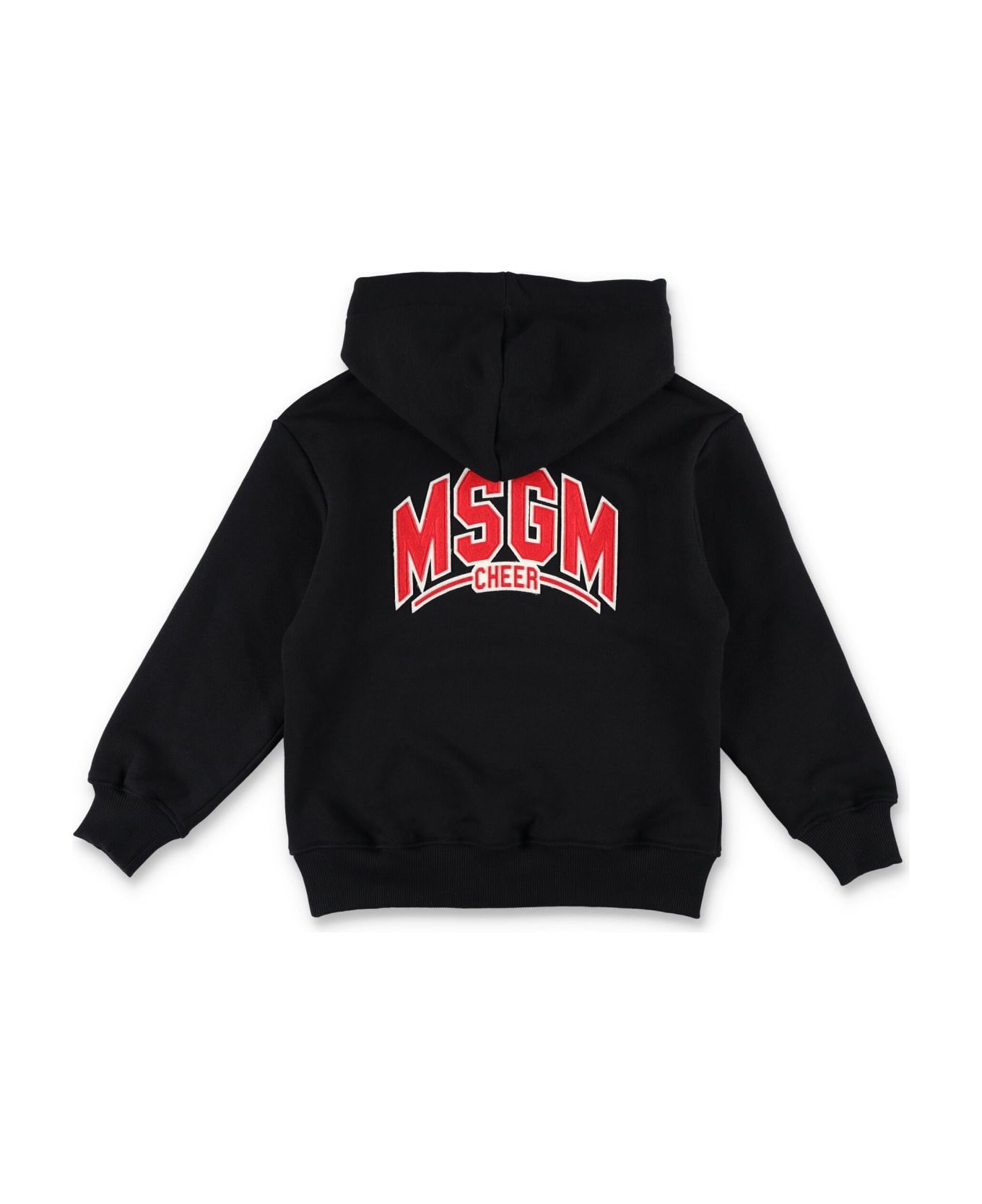 MSGM Back Logo Hoodie - Nero