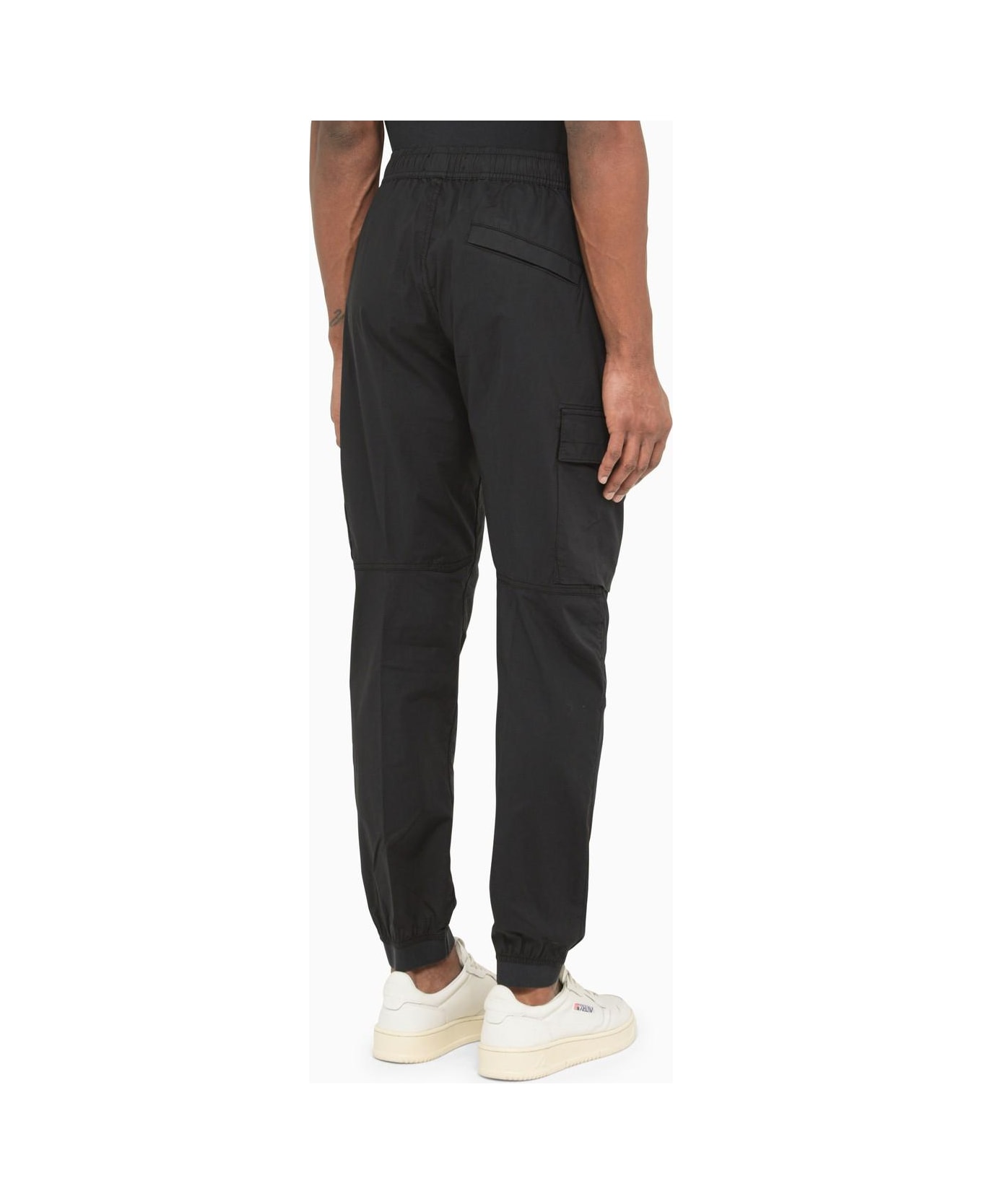 Stone Island Blue Cotton Cargo Pants | italist