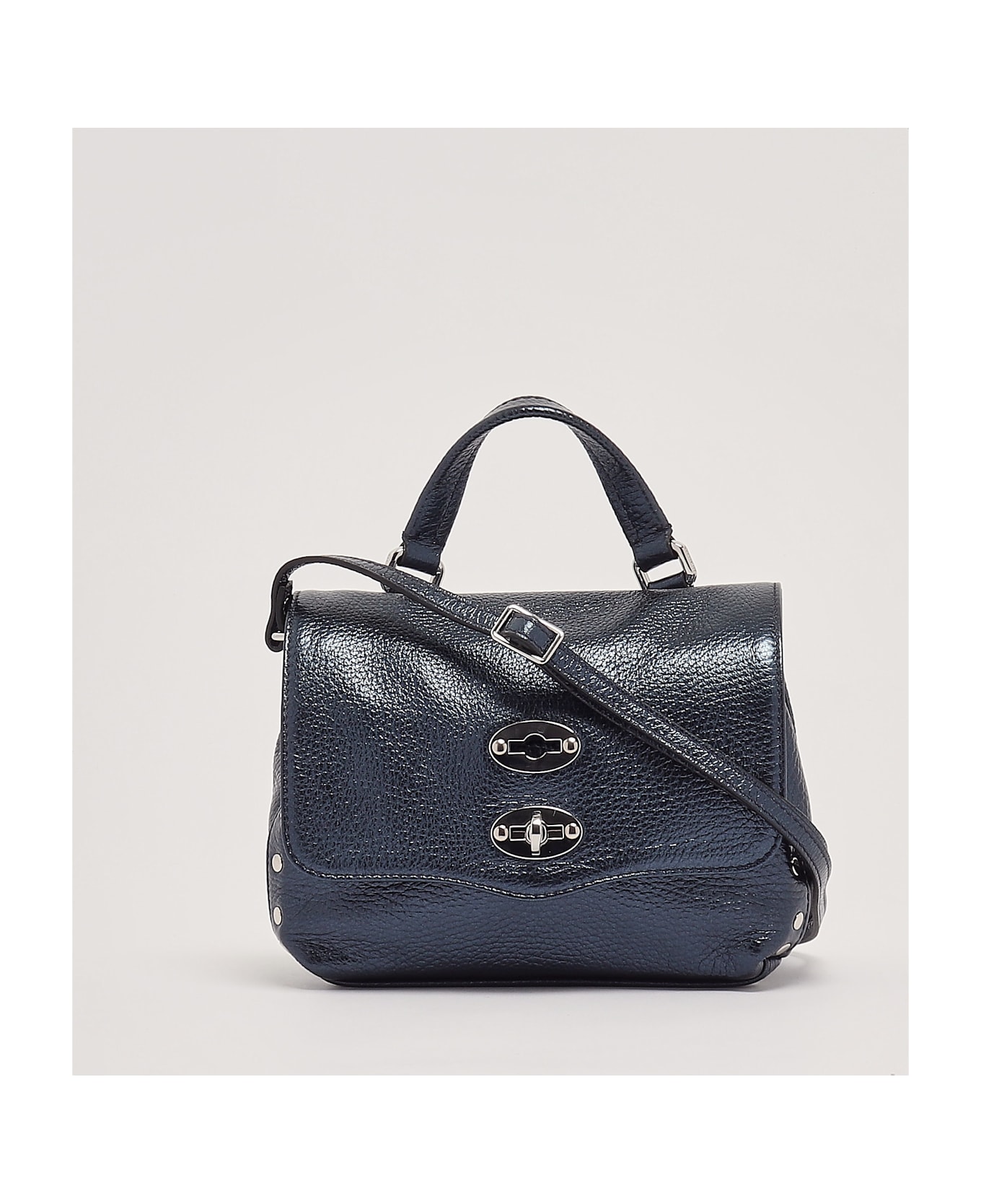 Zanellato Postina Daily Metal Baby Clutch - NAVY METAL
