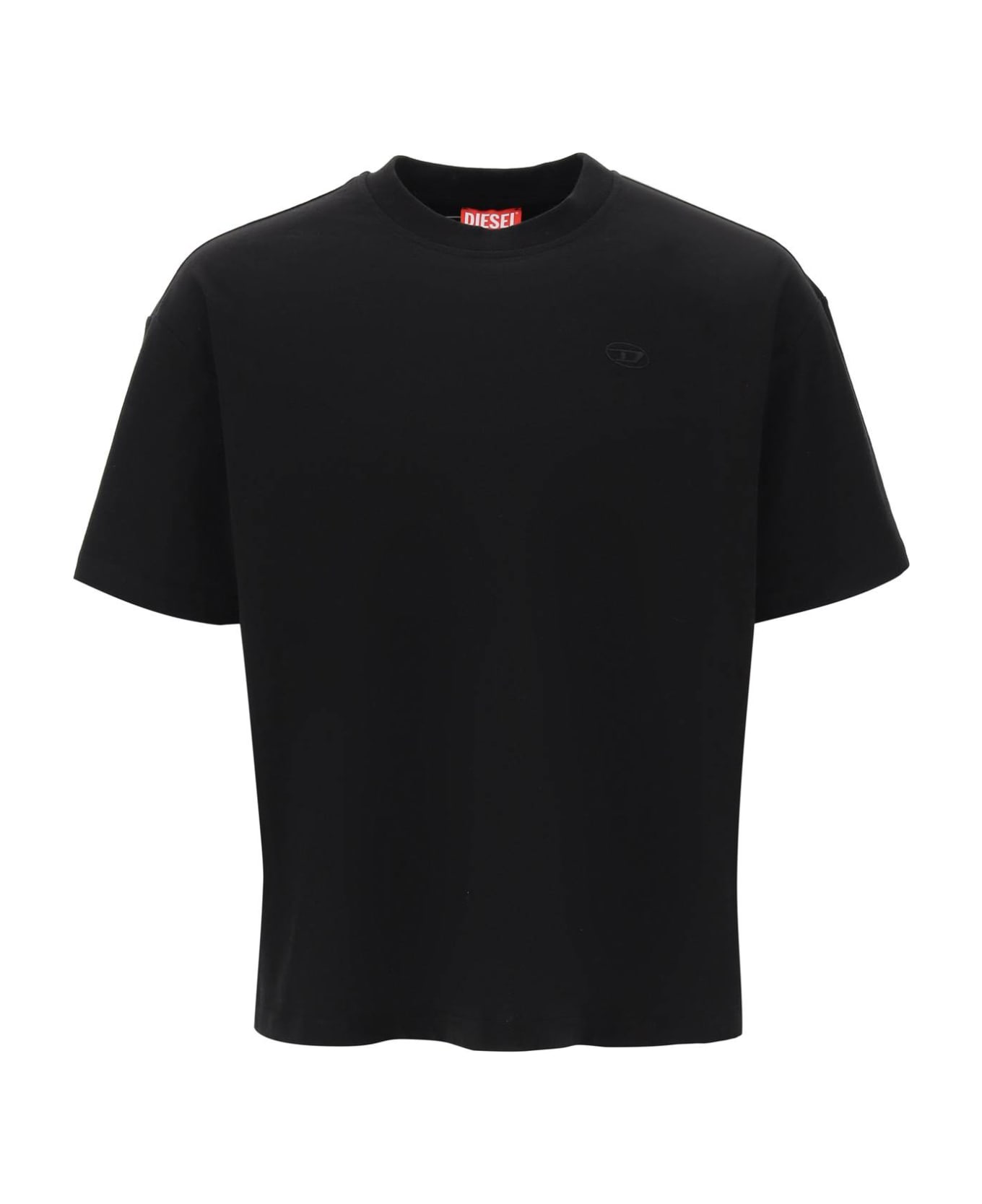 Diesel 't-boggy Megoval-d' T-shirt - Black