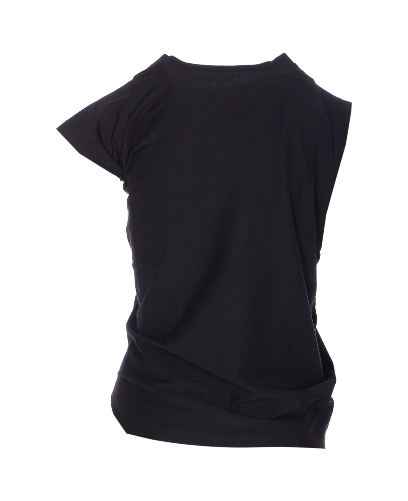 Courrèges Twisted T-shirt - Black