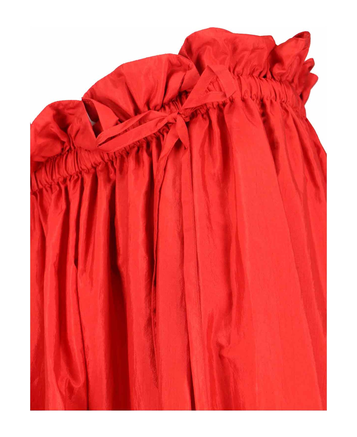 Jil Sander Midi Skirt - Red