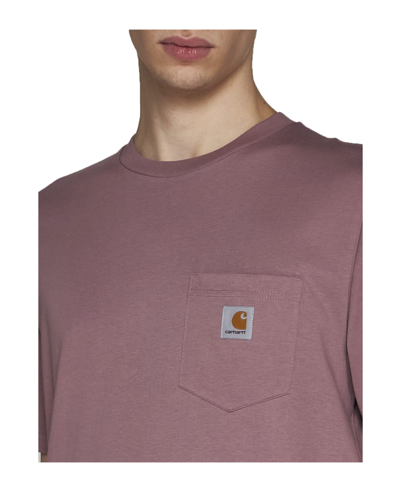 Carhartt T-shirt With Pocket - SABLEBLK