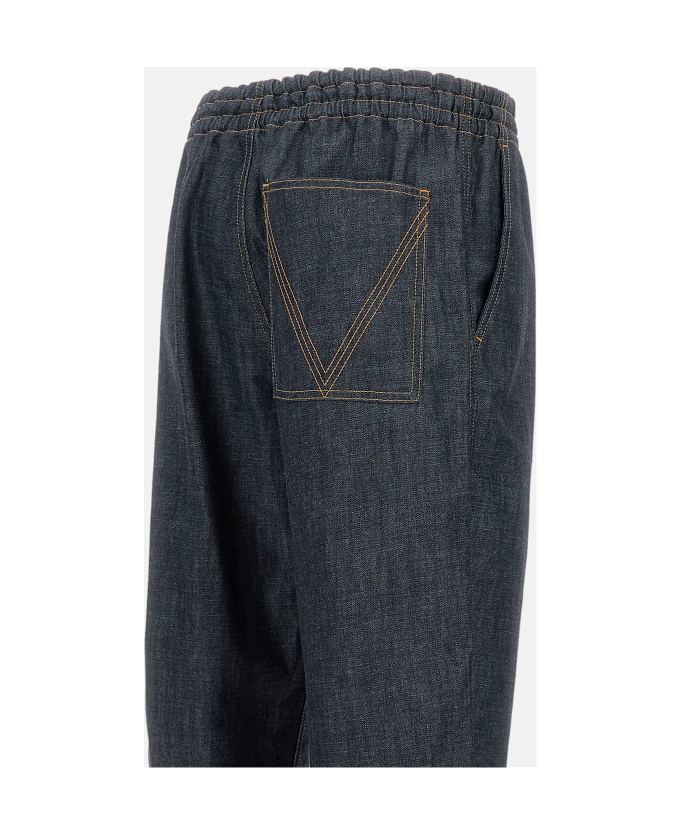 Bottega Veneta Indigo Denim Trousers - Blue