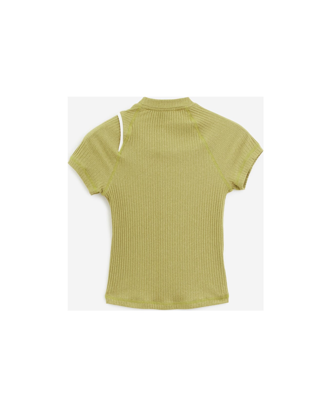 Ottolinger Lurex T-shirt T-shirt - gold ニットウェア