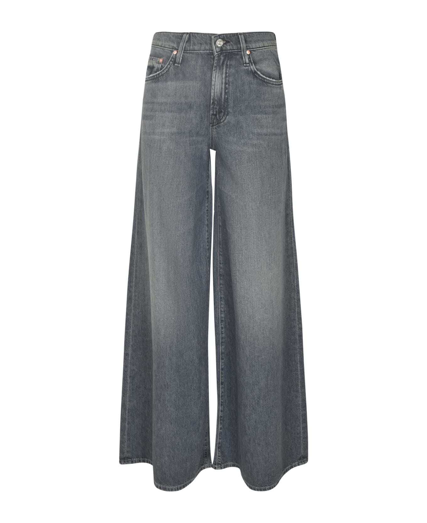 Mother Flared Leg Jeans - Grey