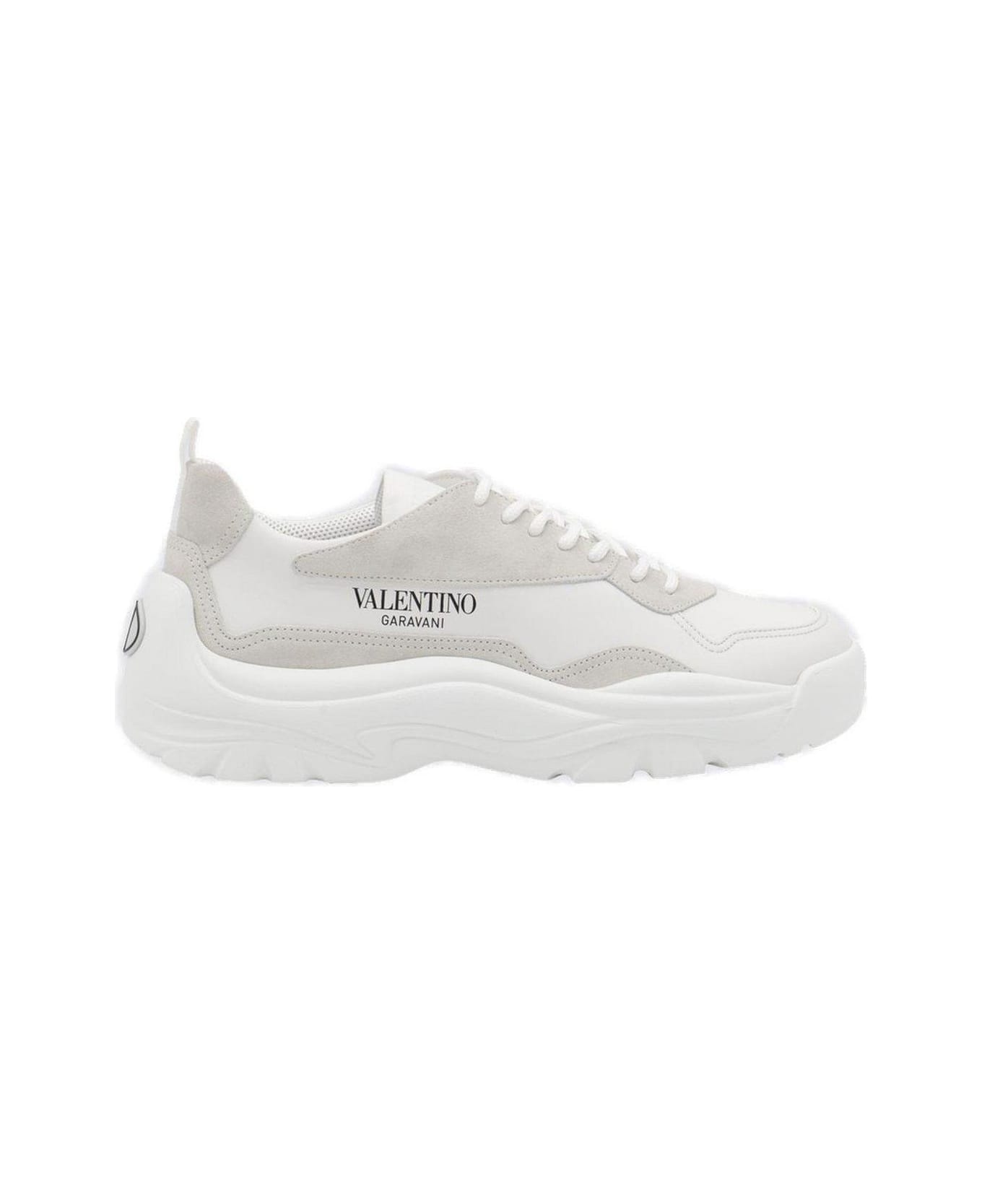 Valentino Garavani Gumboy Lace-up Sneakers - White スニーカー