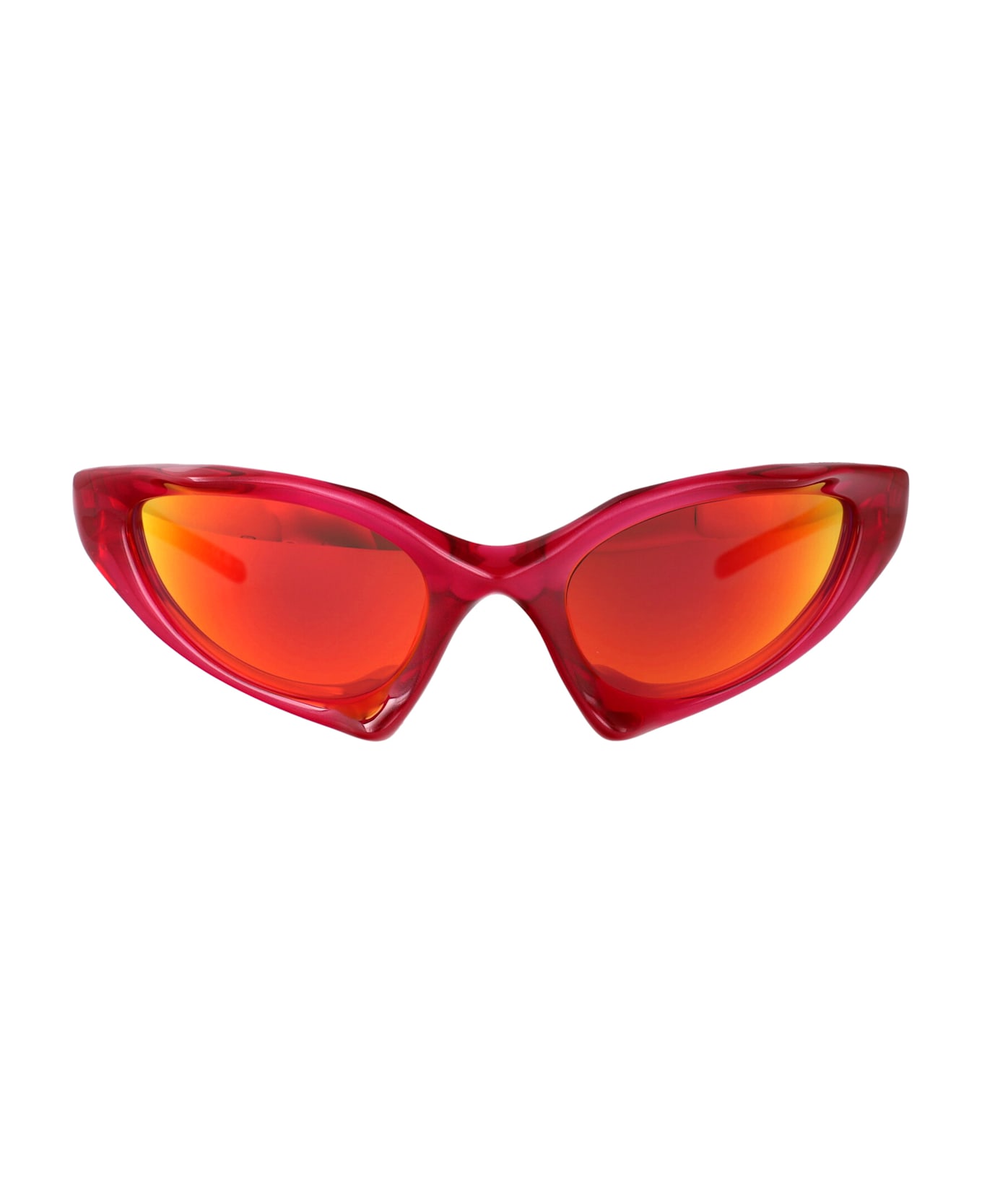 Balenciaga Eyewear Bb0352s Sunglasses - RED-RED-RED