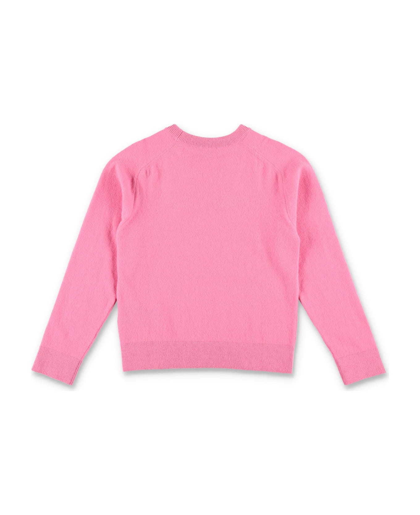 Balmain Kid - Sweater Logo - FLAMINGO/NERO