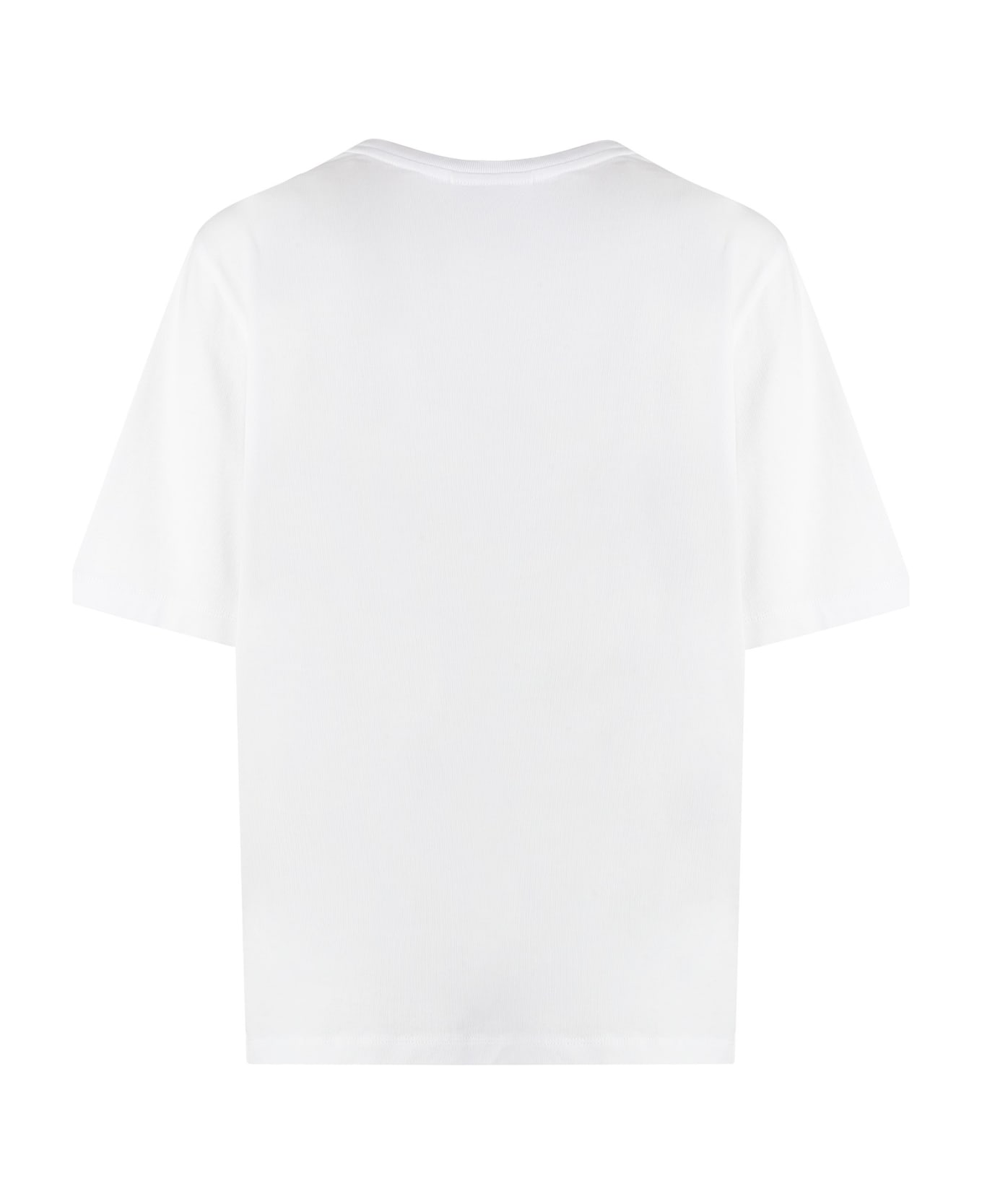 Maison Kitsuné Cotton Crew-neck T-shirt - White