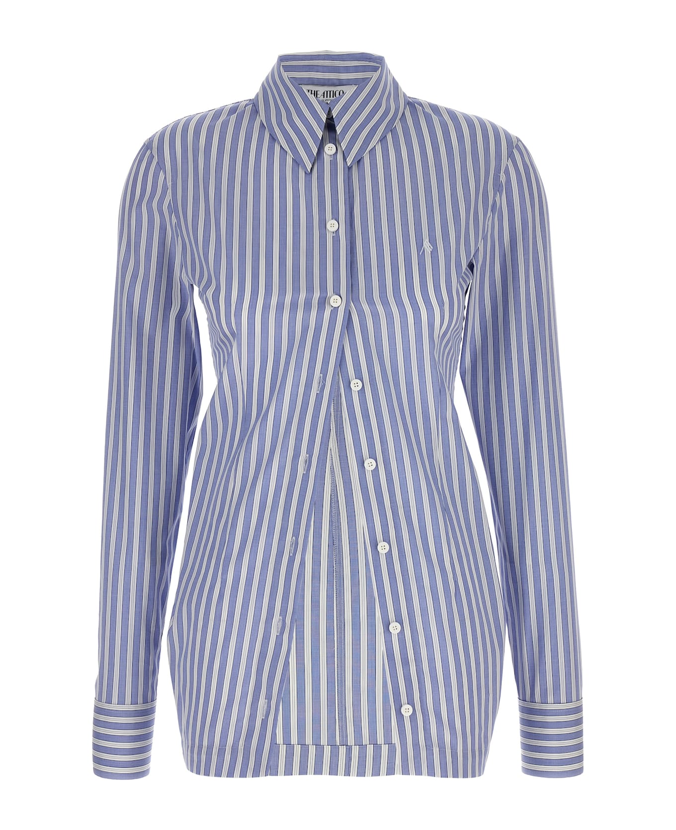 The Attico Striped Shirt - Multicolor