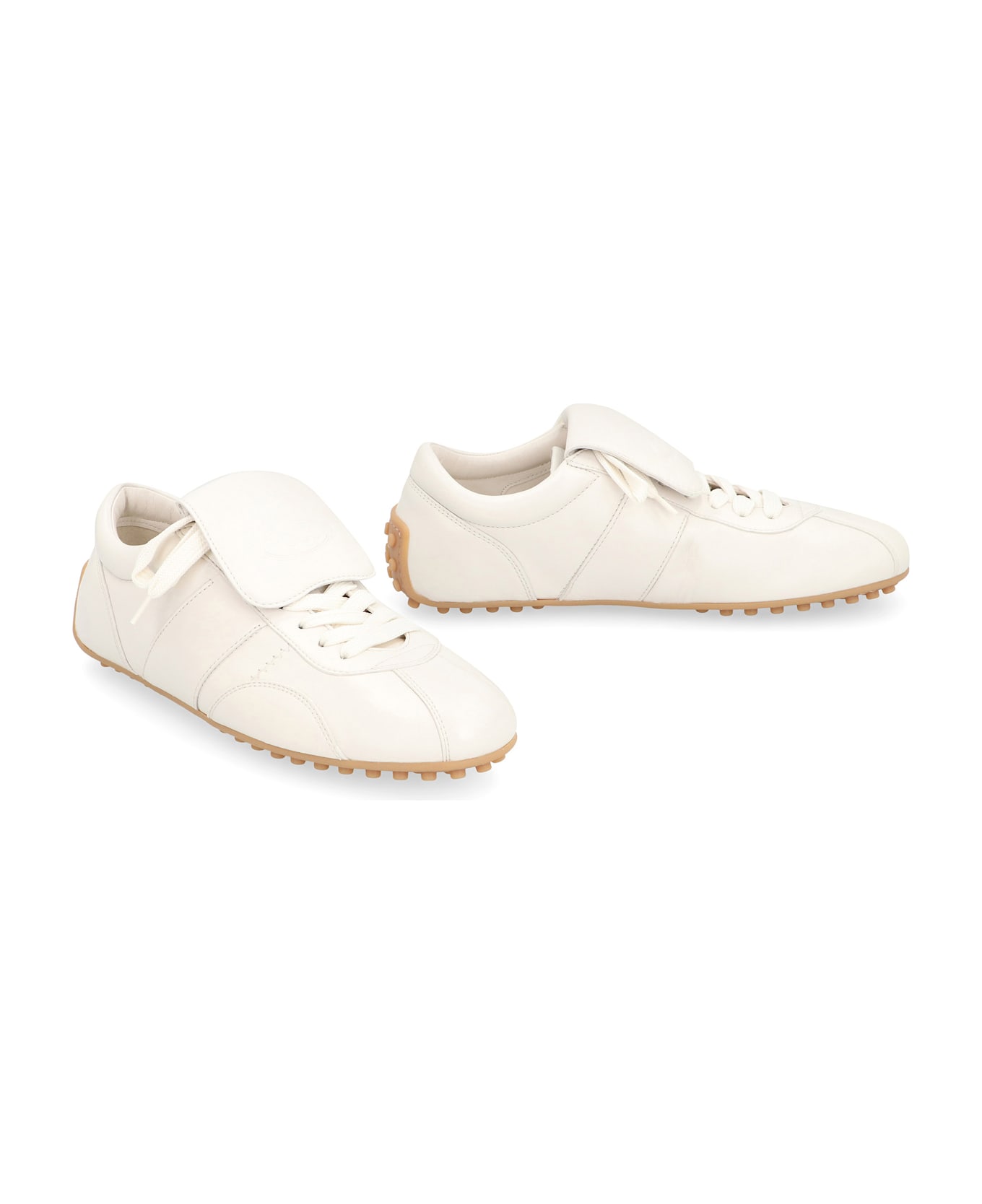 Tod's T-marathon Leather Sneakers - White