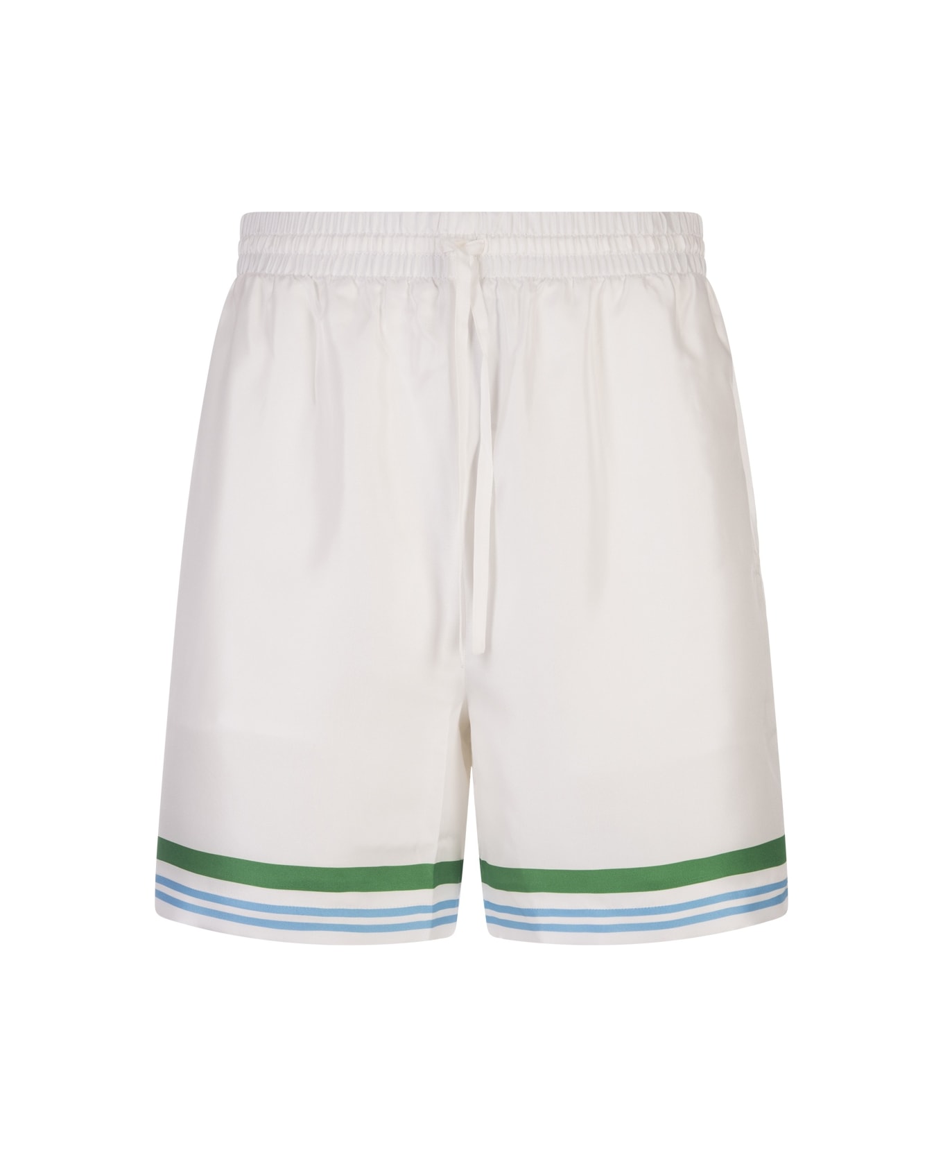 Casablanca Le Jeu Colore Shorts - White