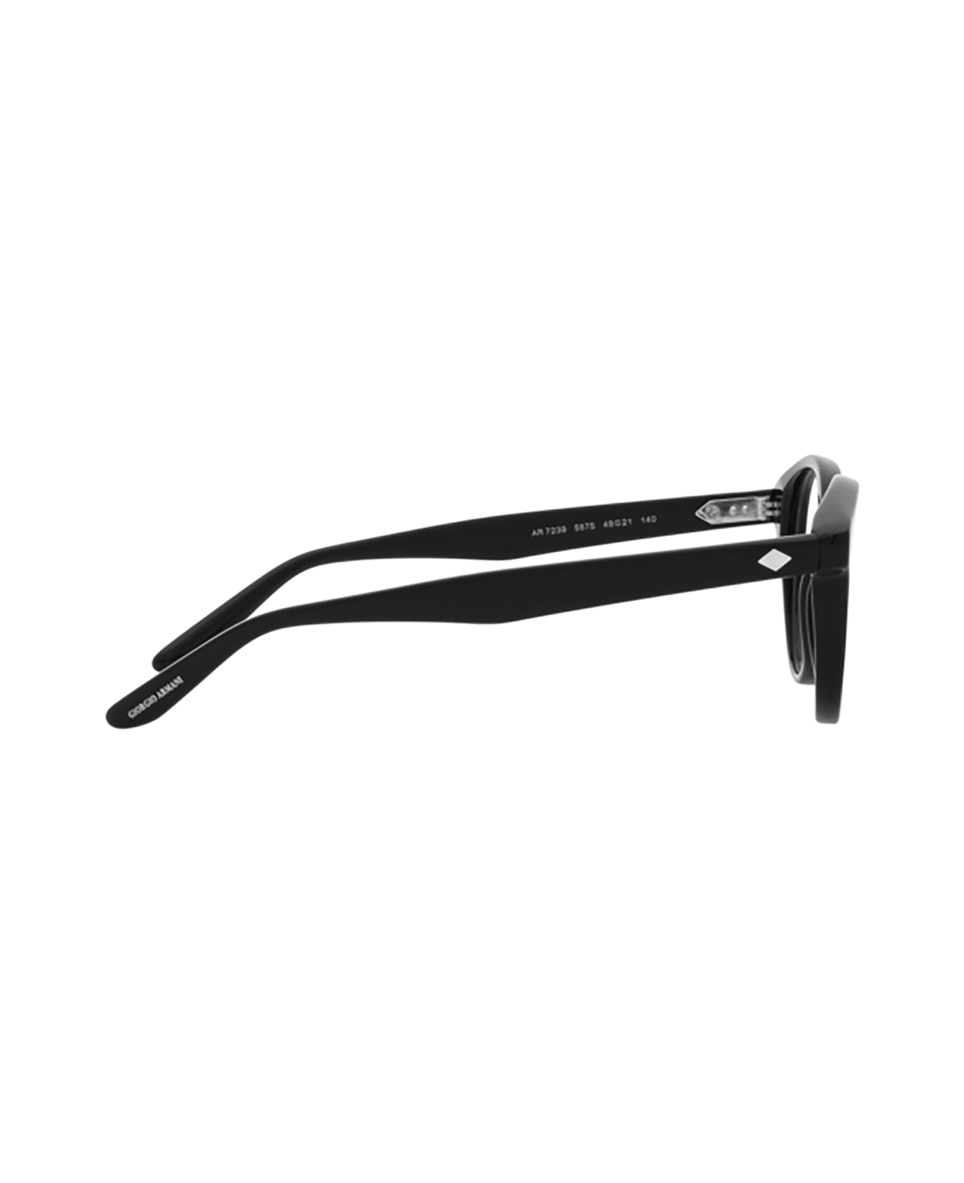 Giorgio Armani Ar7239 Black Glasses - Black