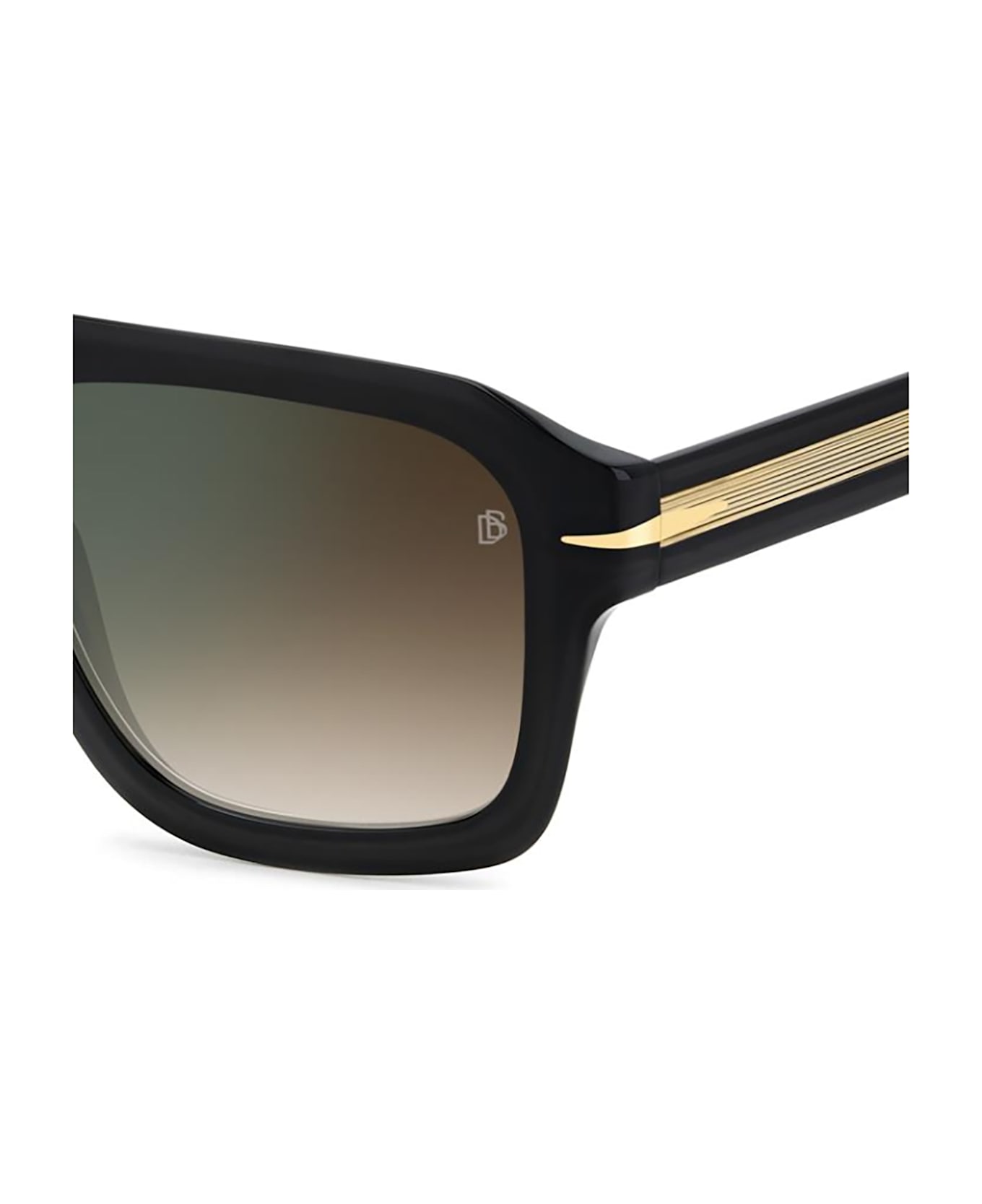 DB Eyewear by David Beckham DB 7127/S Sunglasses - /qy Black Gold