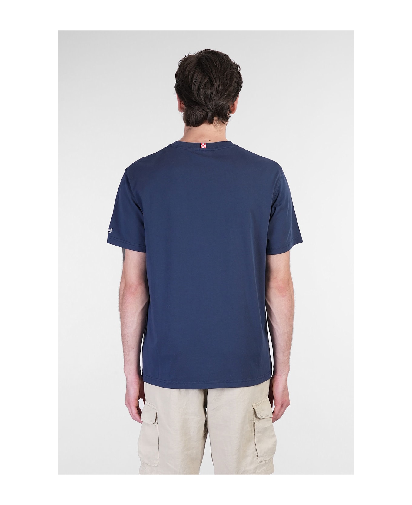 MC2 Saint Barth Portofino T-shirt In Blue Cotton - blue